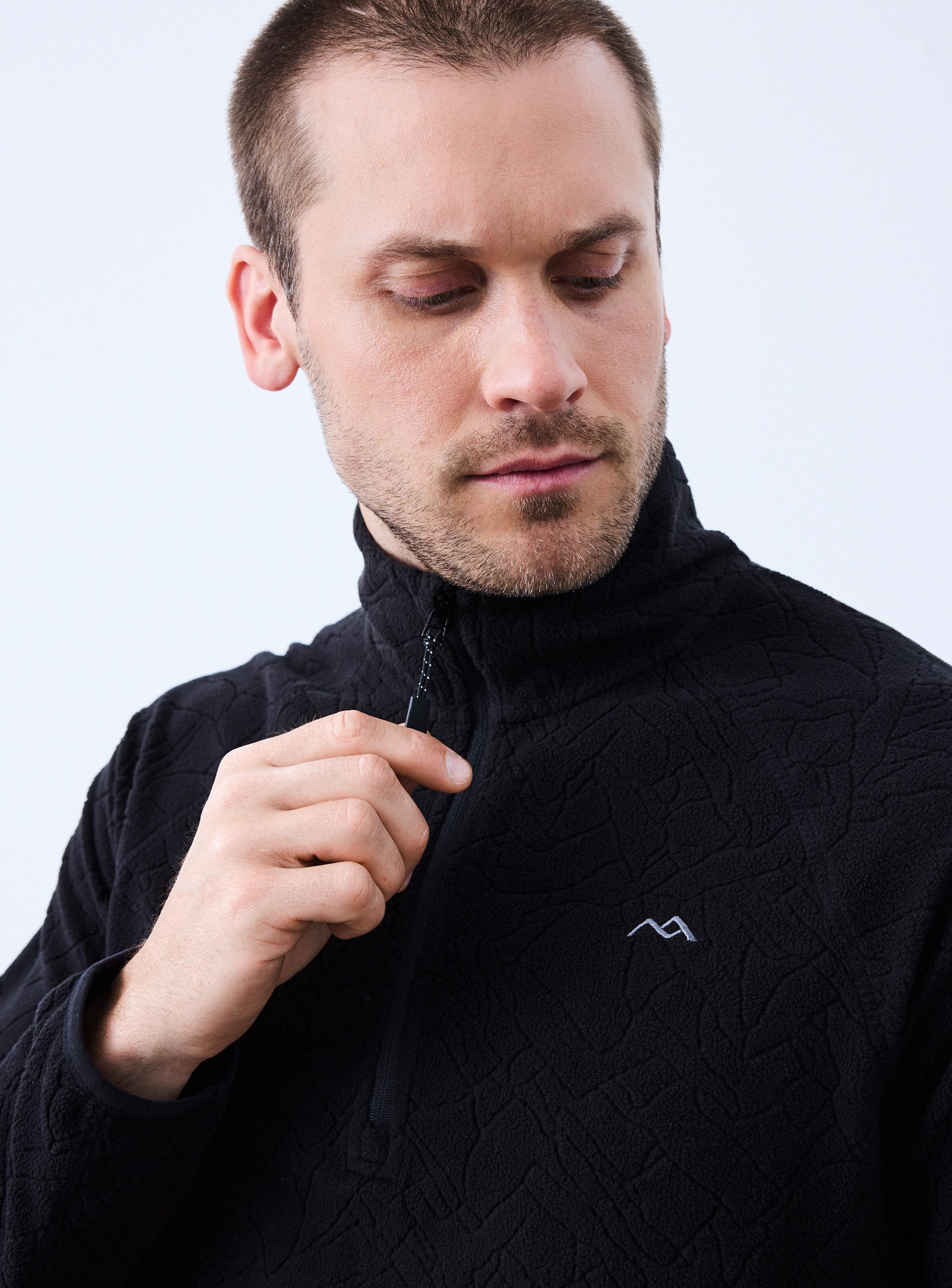 Polerón Micro Fleece Diseño Montañas Polar-2