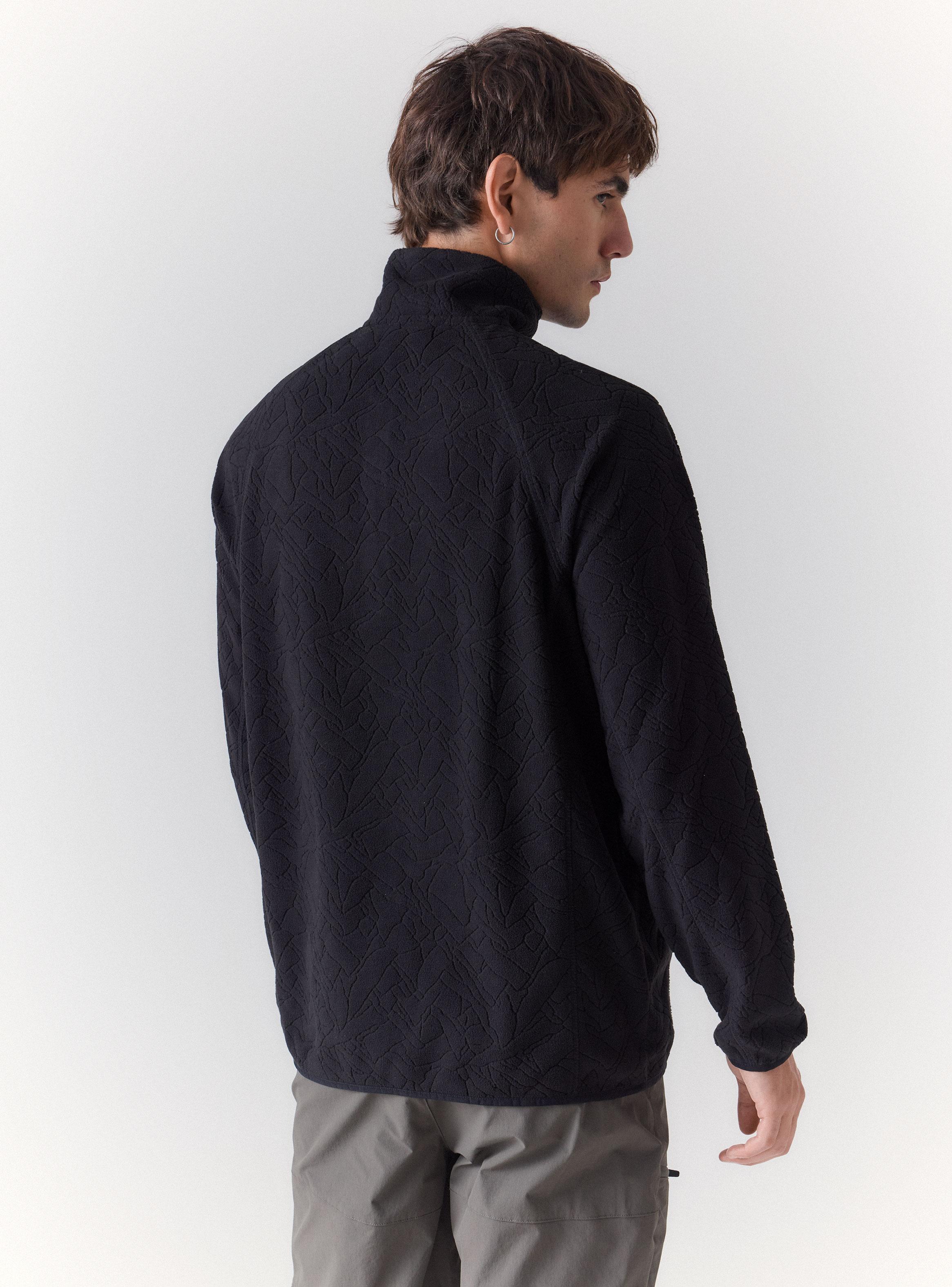 Polerón Micro Fleece Diseño Montañas Polar-1