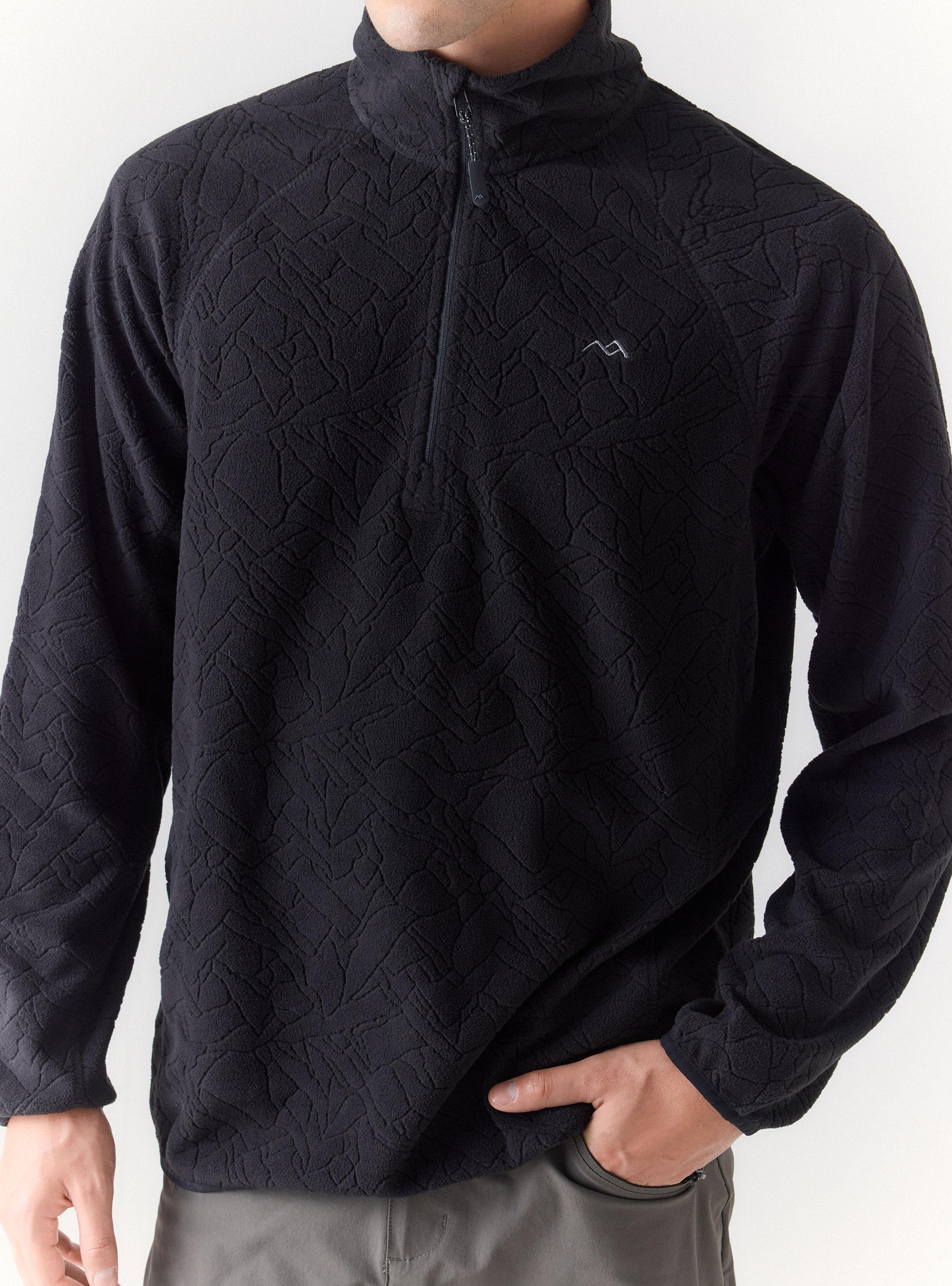 Polerón Micro Fleece Diseño Montañas Polar-3