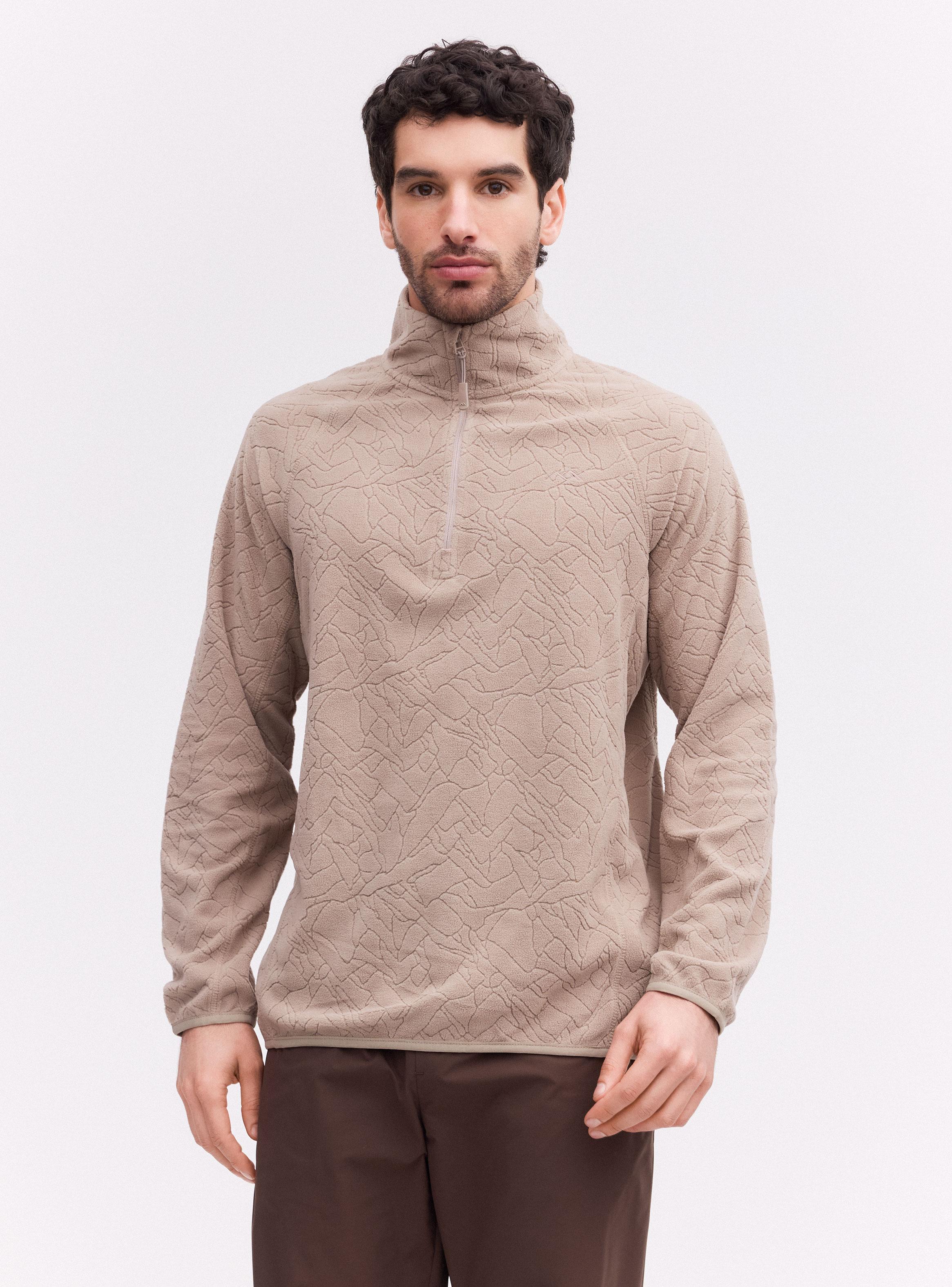 Polerón Micro Fleece Diseño Montañas Polar-0