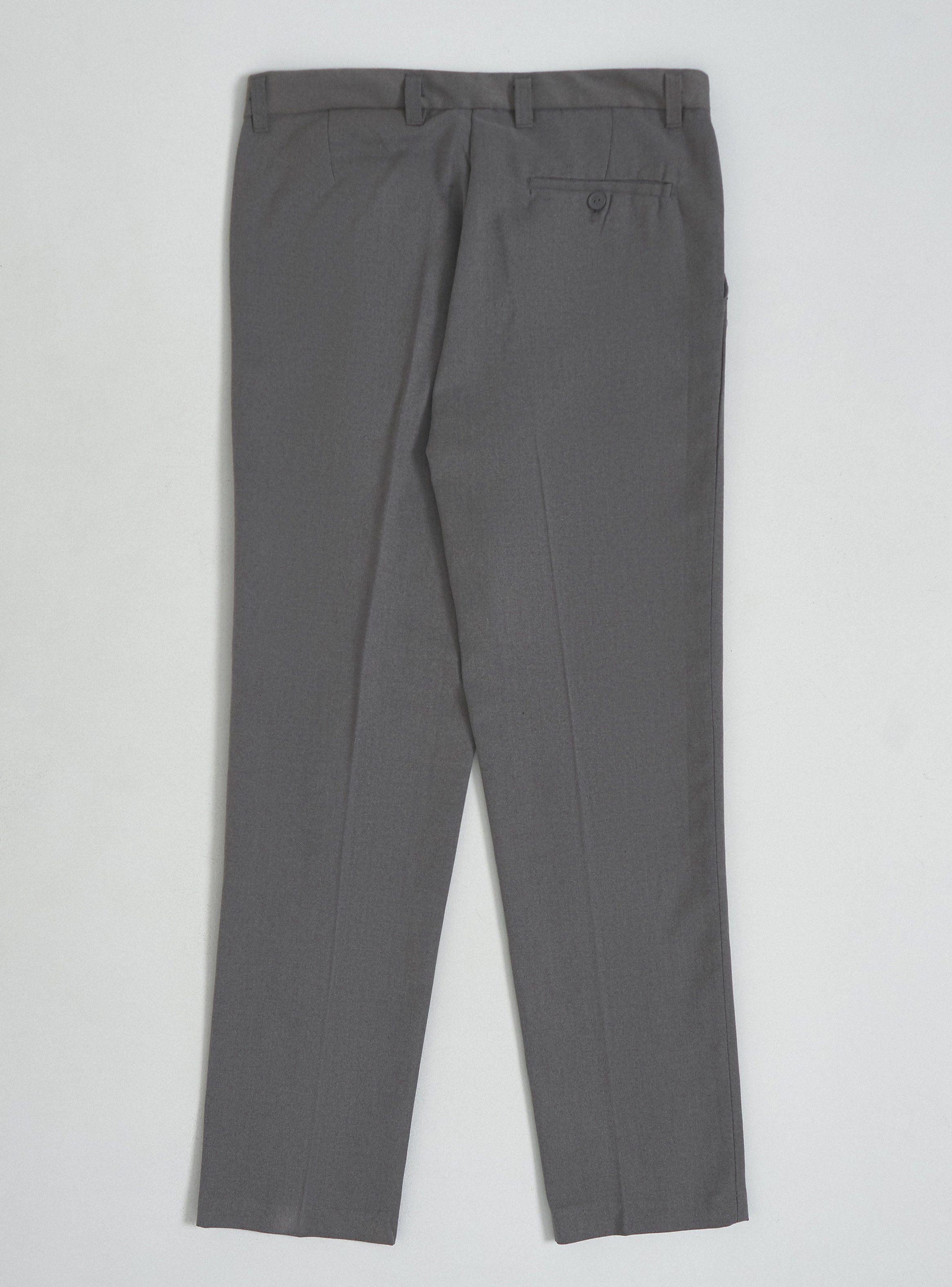 Pantalón Slim Fit Gris Talla 10 A 16-5