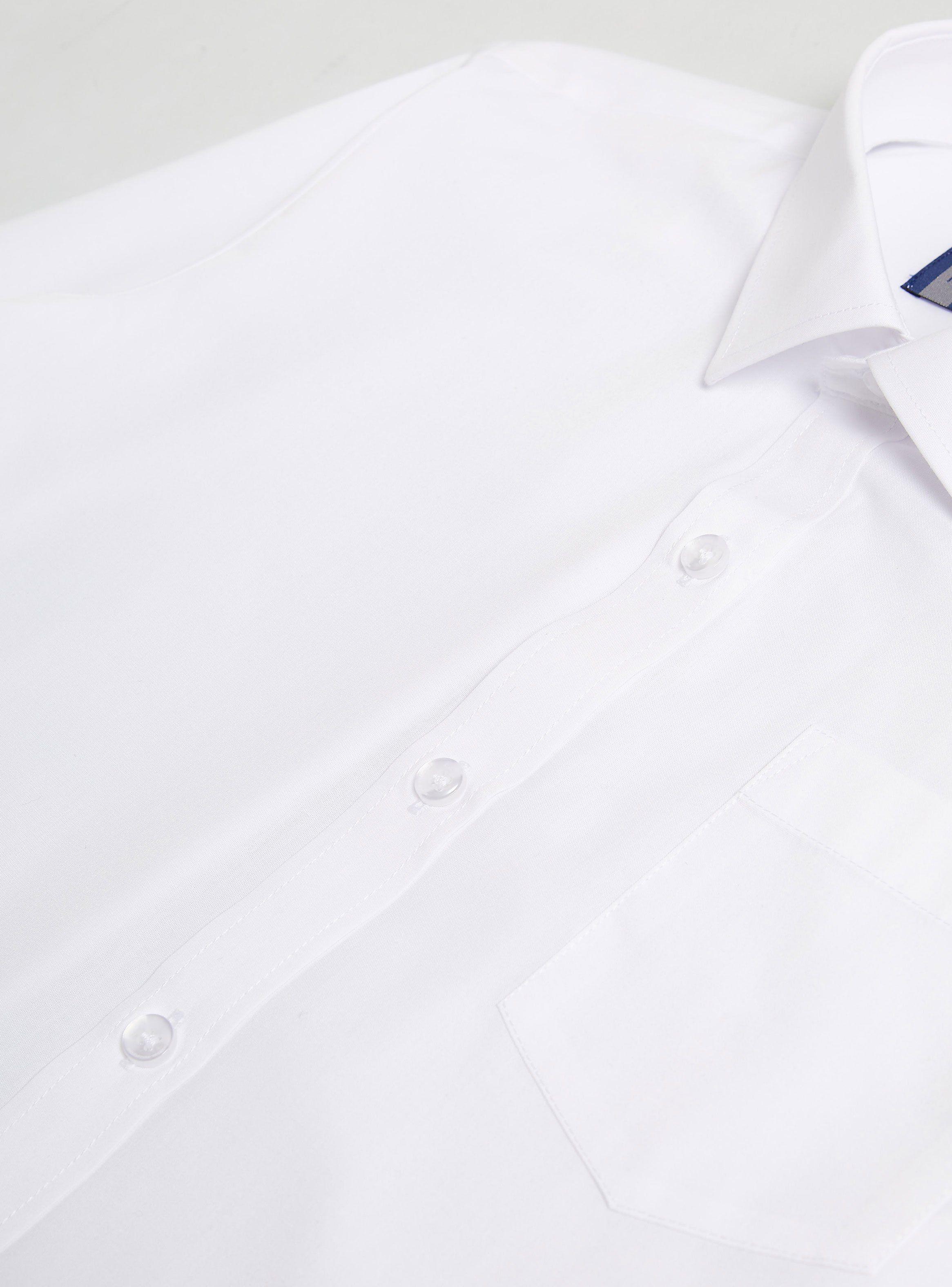 Camisa De Vestir Blanca Talla 38 A 48-3