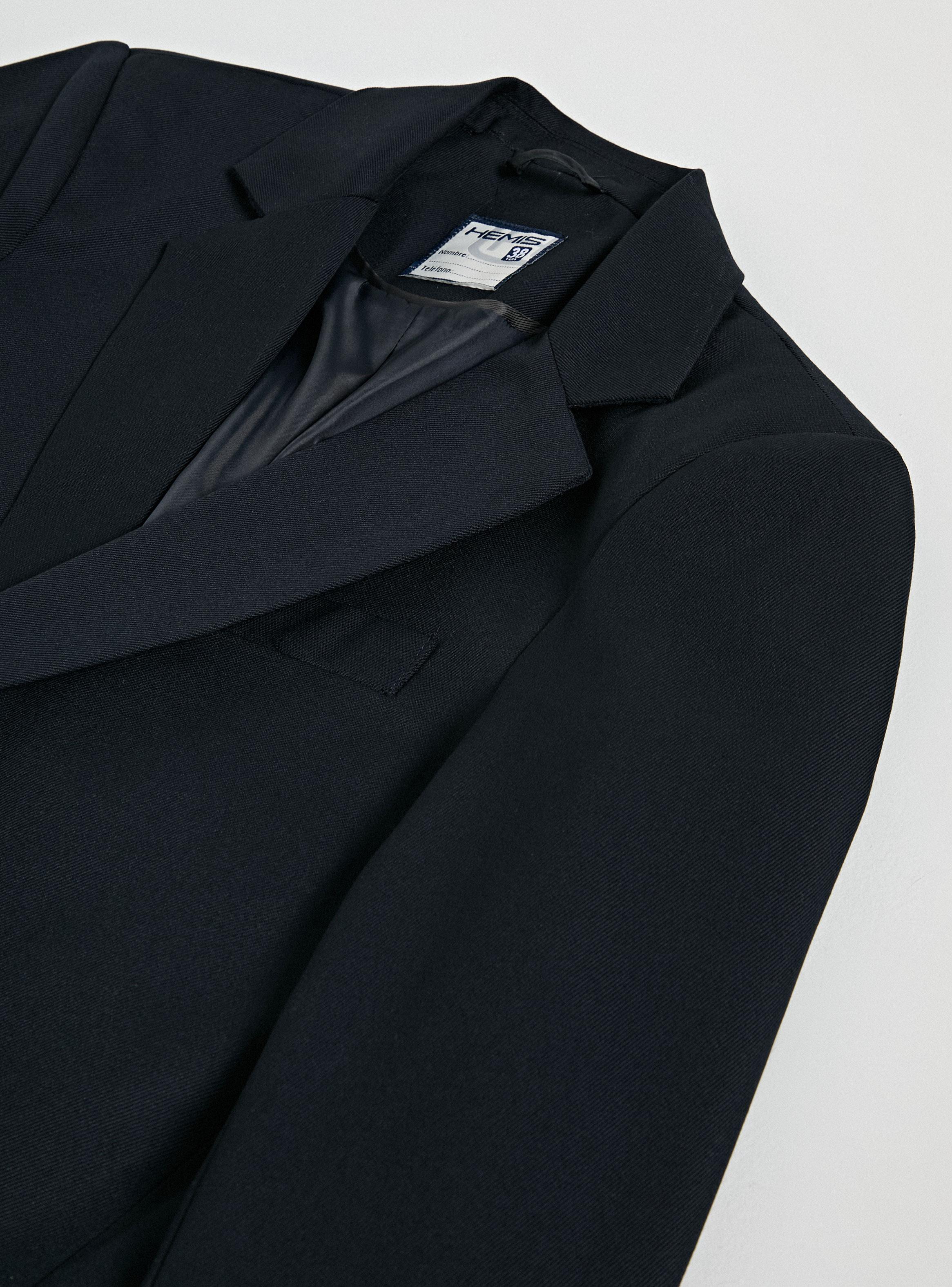 Chaqueta Veston Azul Talla 38 A 52-3