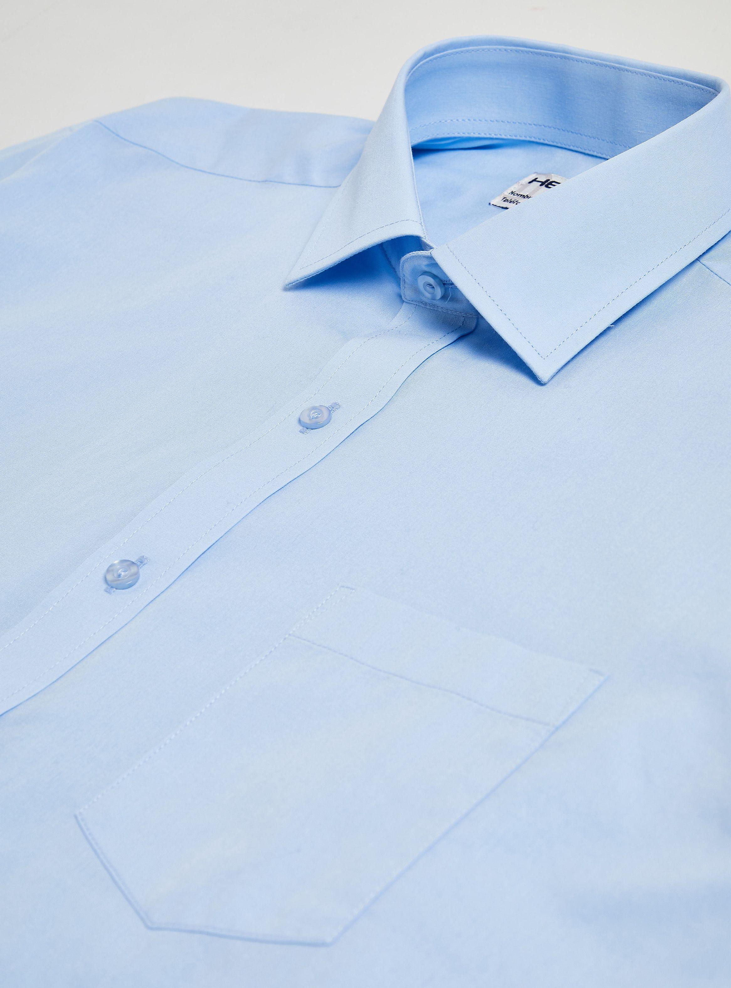 Camisa de Vestir Celeste Talla 6 A 8-3