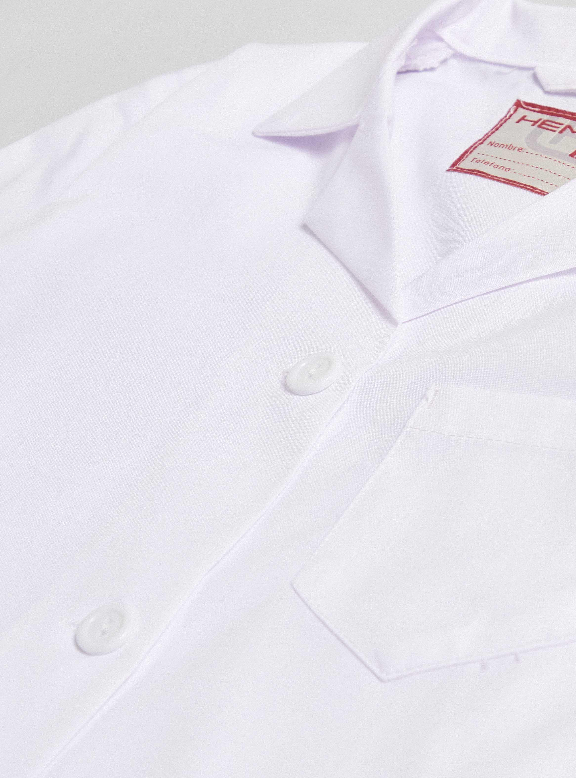 Delantal Blanco Talla 38-40-42-44-46-48-6