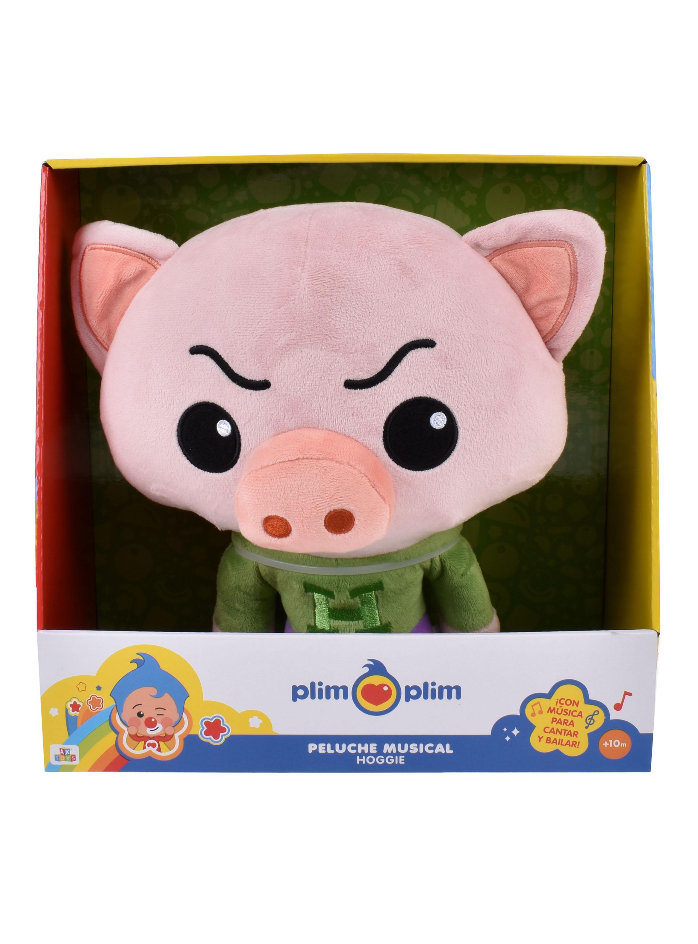 Peluche Hoggie con Sonido 30 cm-1