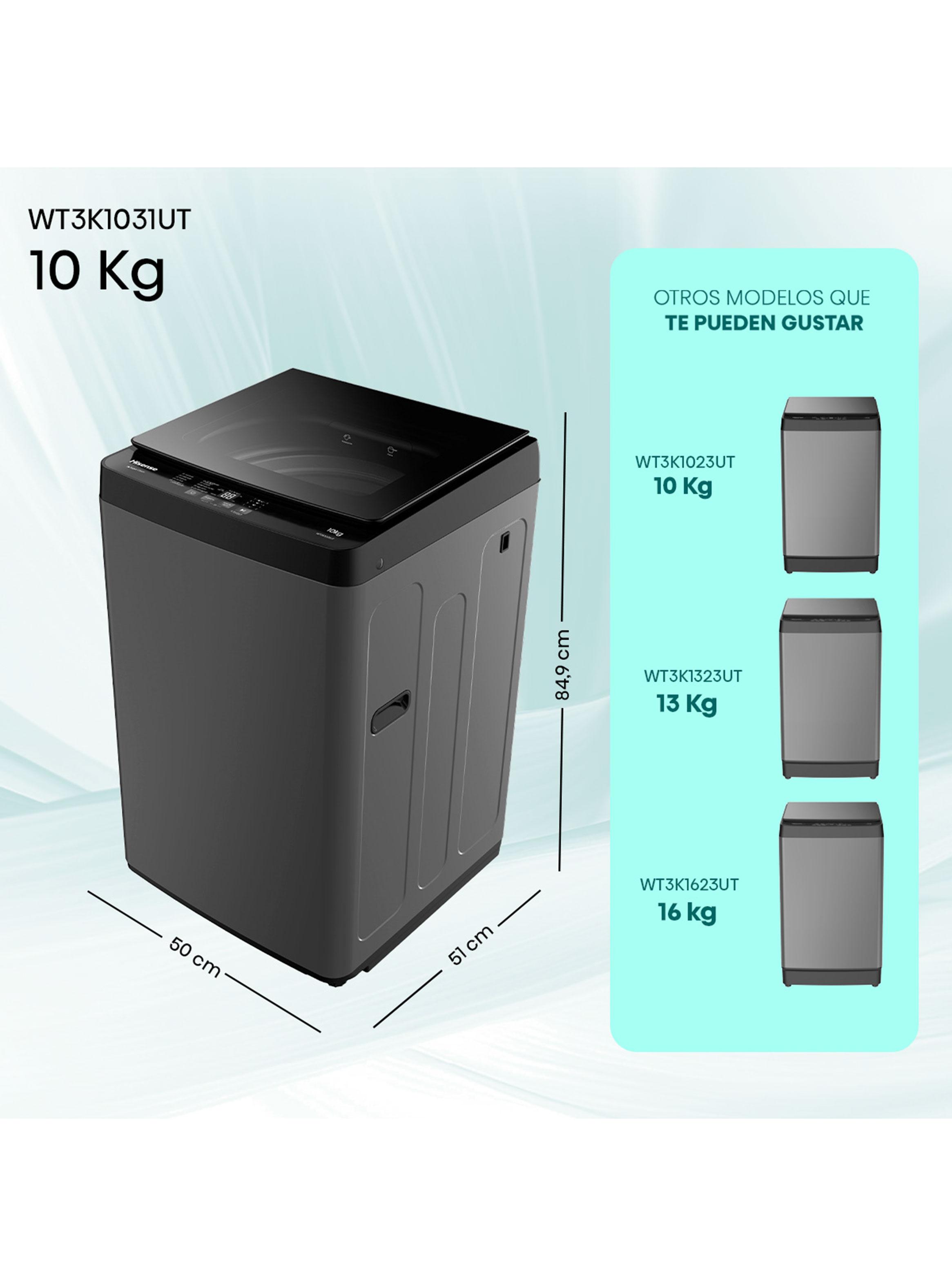 Lavadora Carga Superior 10 Kg WT3K1031UT-1