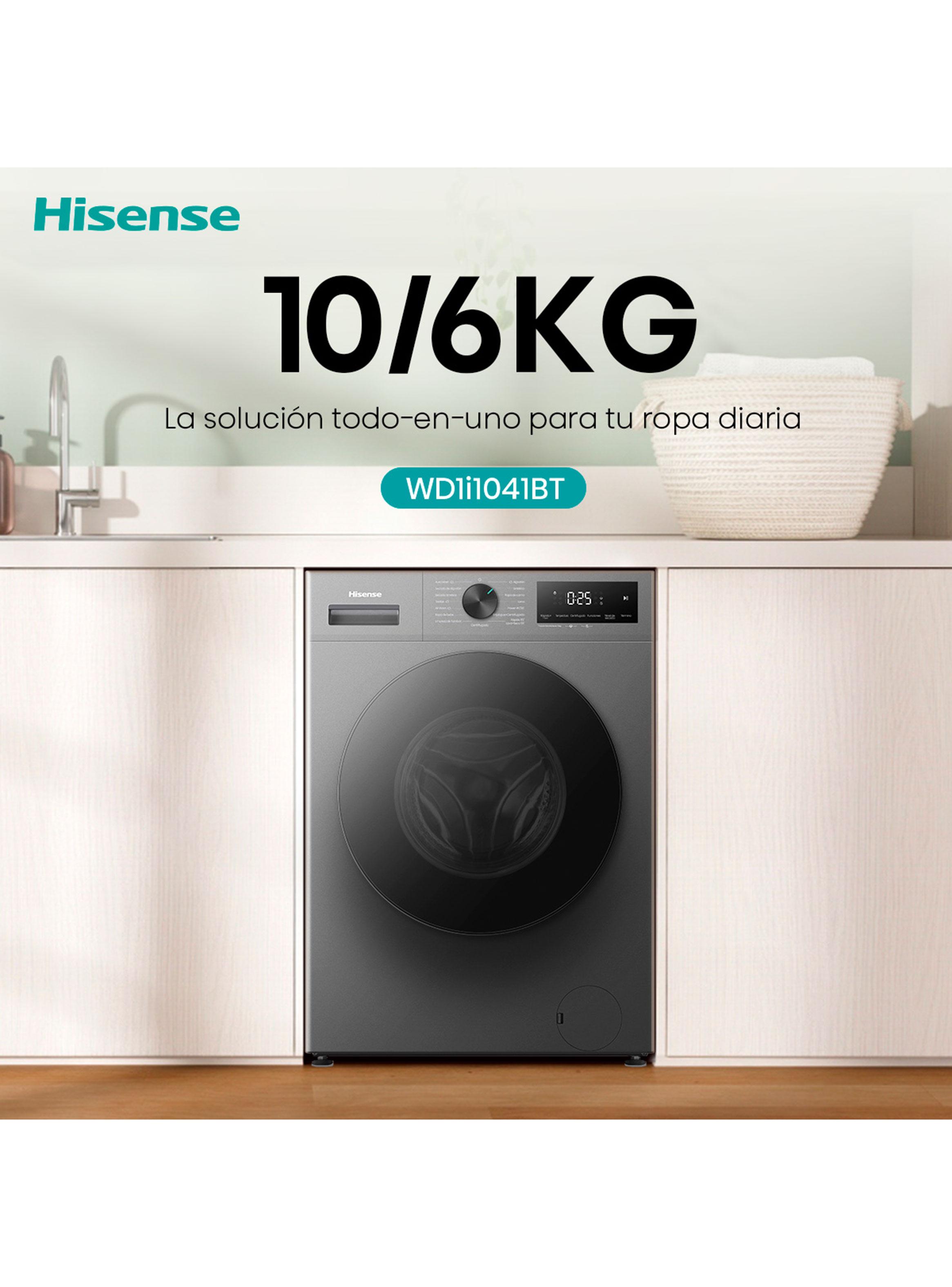 Lavadora-Secadora Carga Frontal 10/6 Kg WD1i1041BT-2