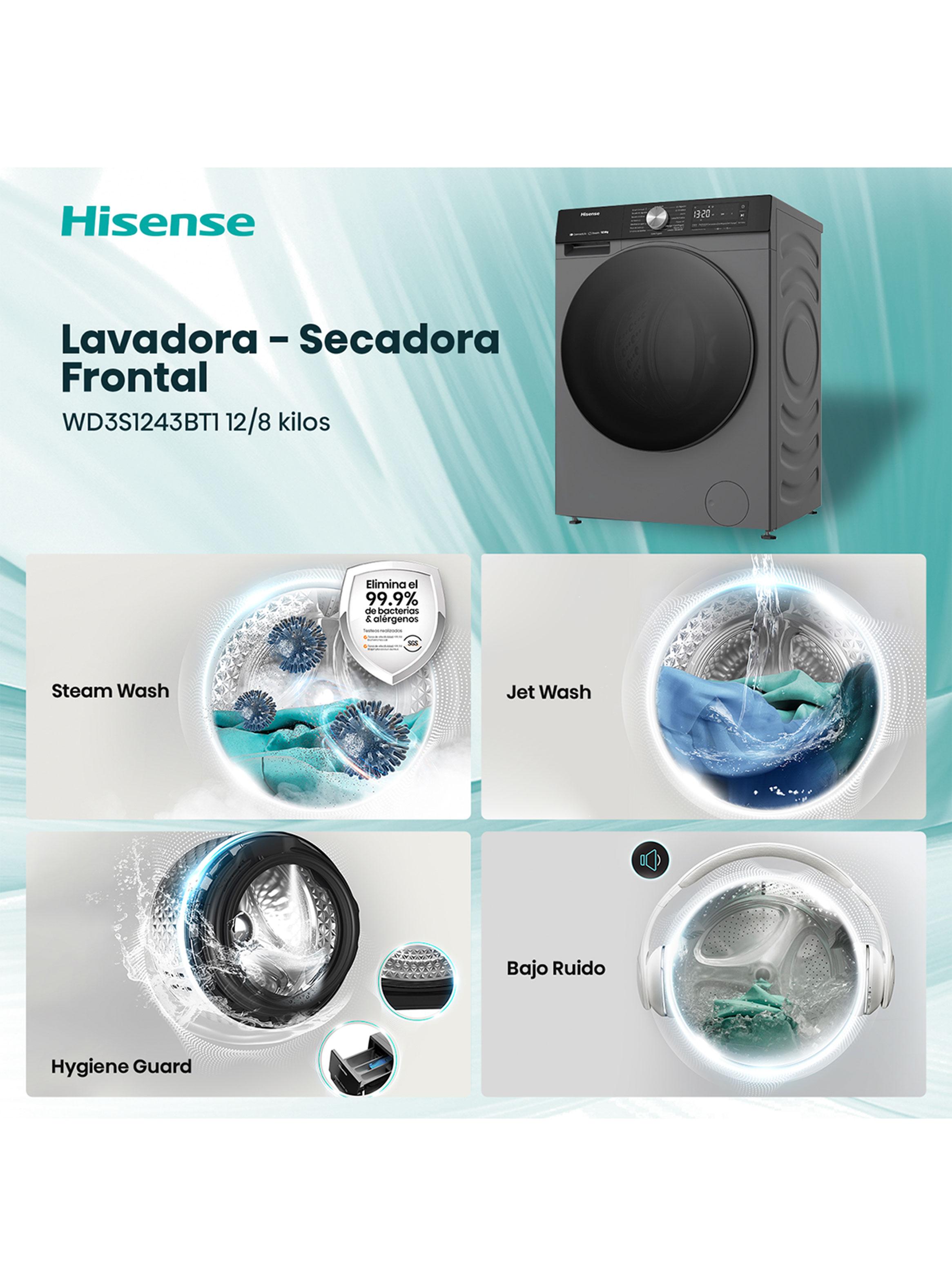 Lavadora-Secadora Carga Frontal 12/8 kg WD3S1243BT-3