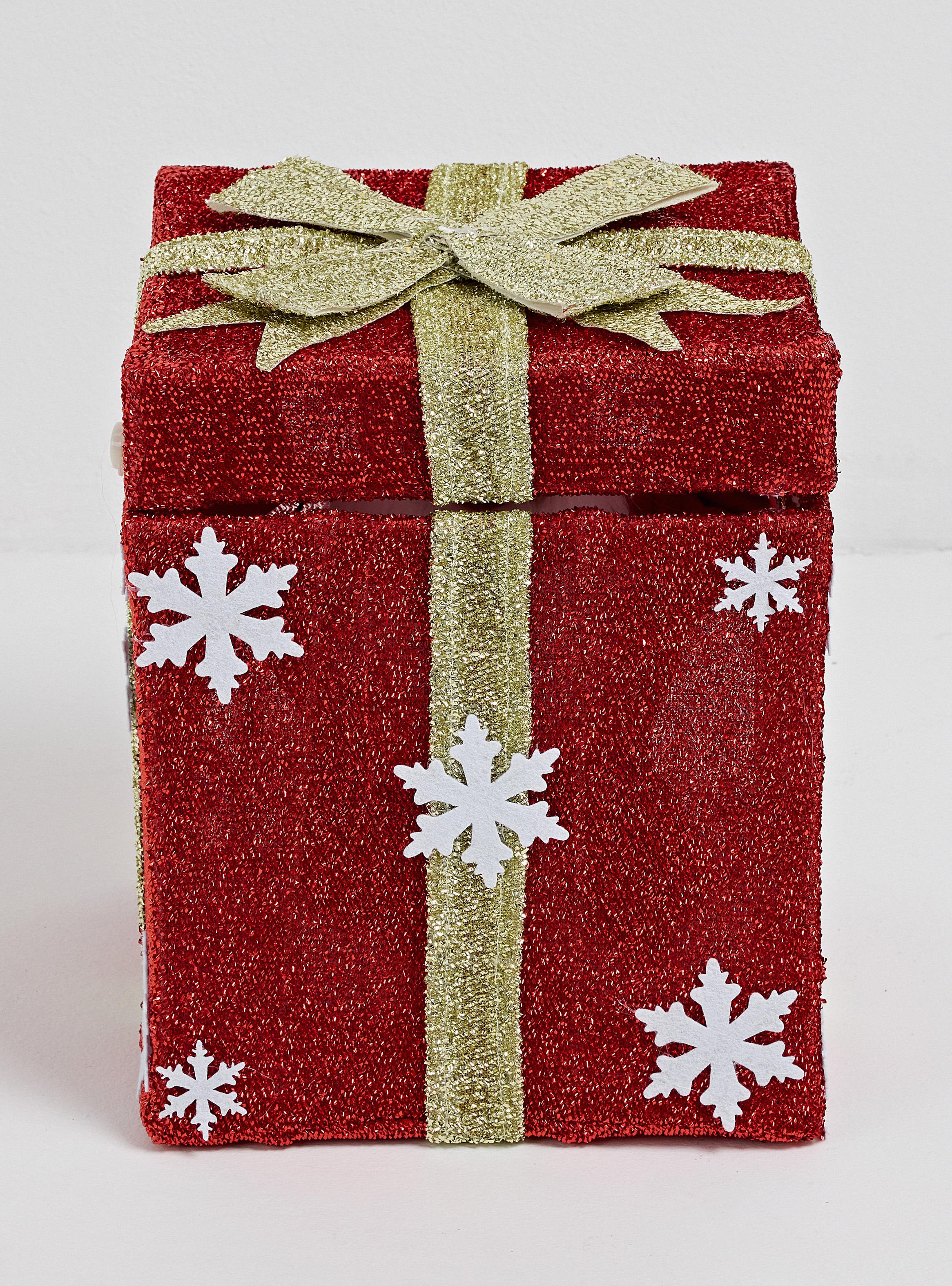 Caja Regalo Santa Cuadrada-2