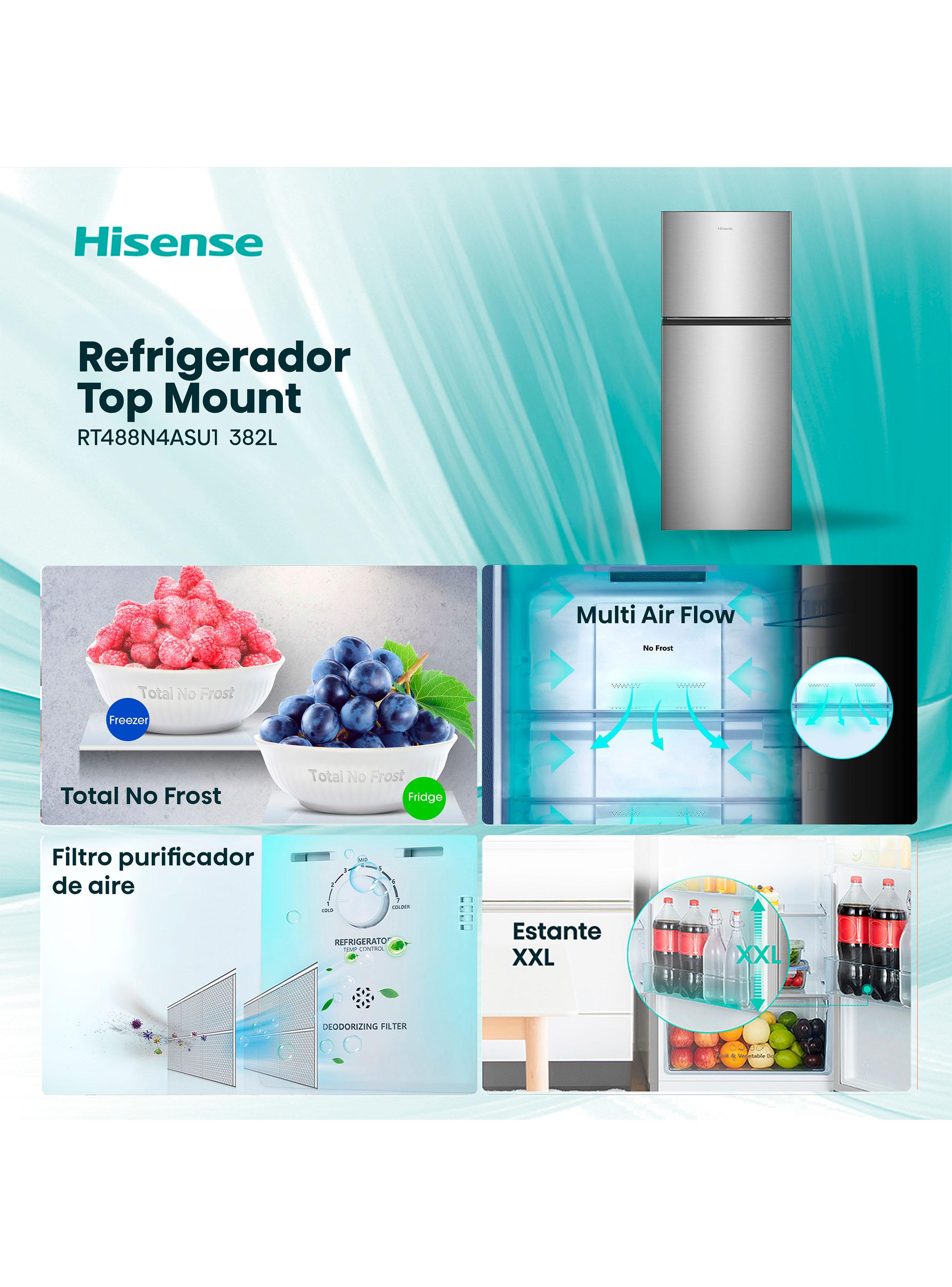Refrigerador Top Mount No Frost 382 Litros RT488N4ASU1-2