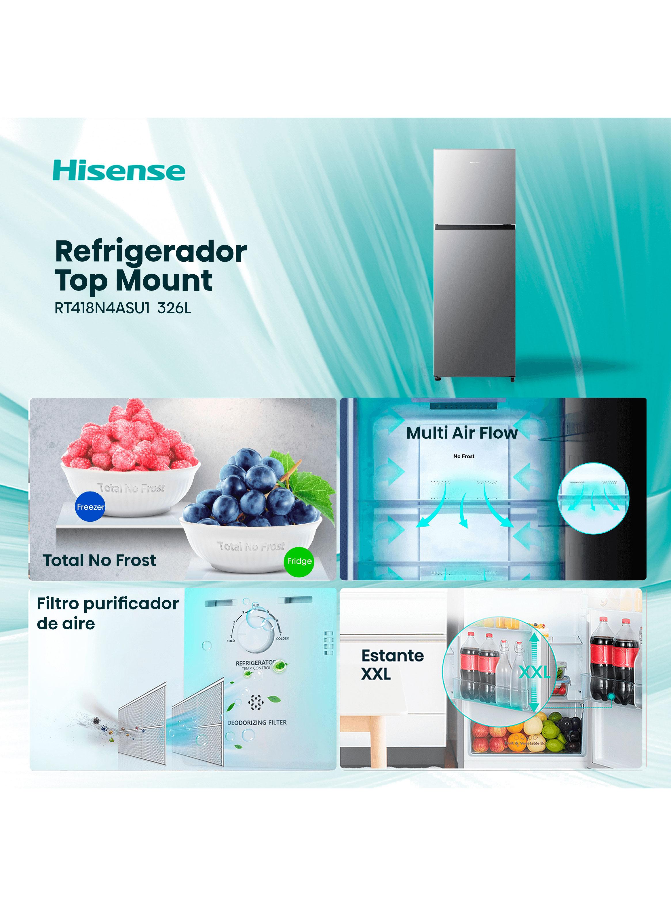 Refrigerador Top Mount No Frost 426 Litros RT418N4ASU1-3