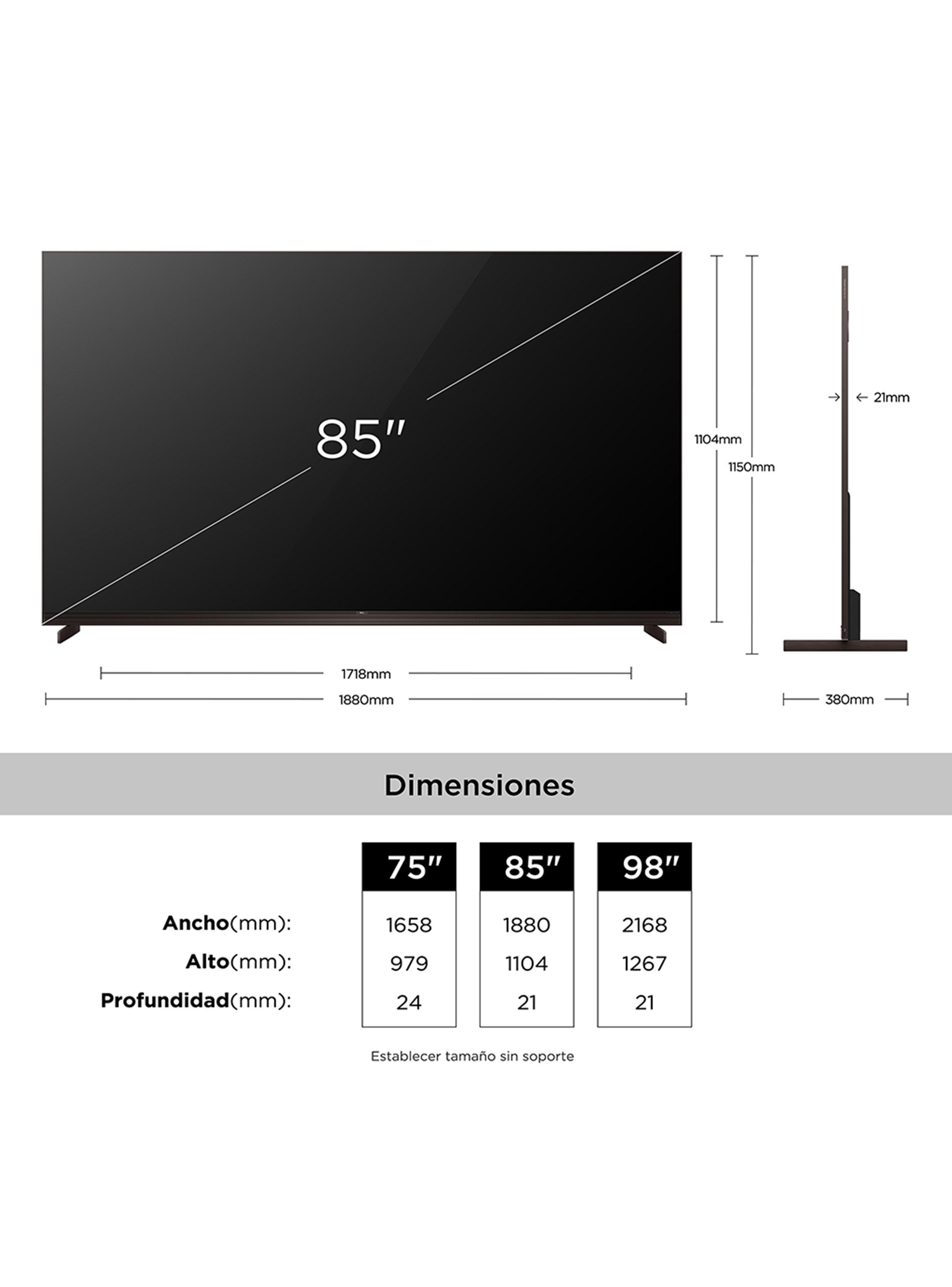Mini LED Smart TV 85'' 4K UHD 85X11L-1