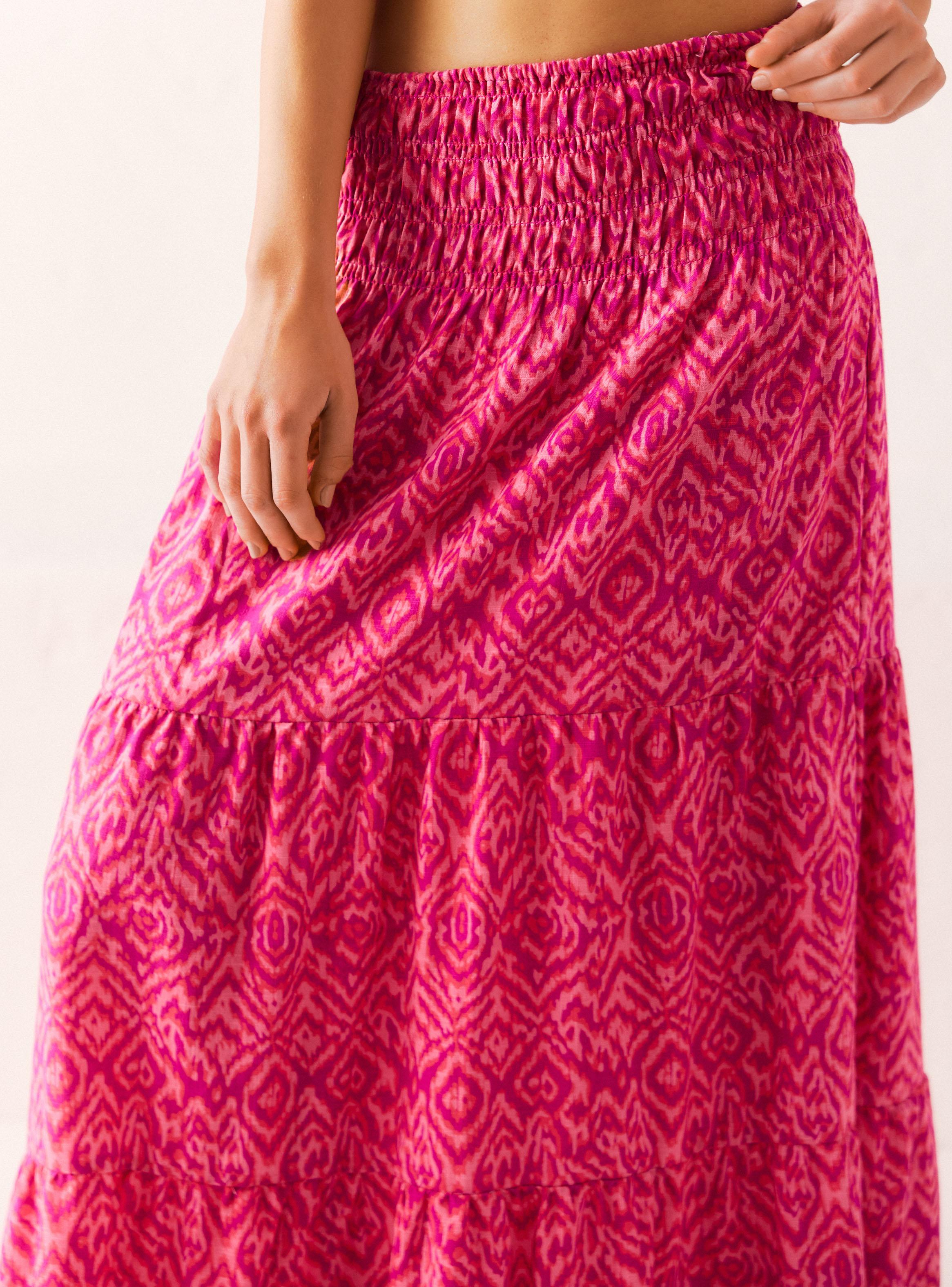 Falda con Estampado-2