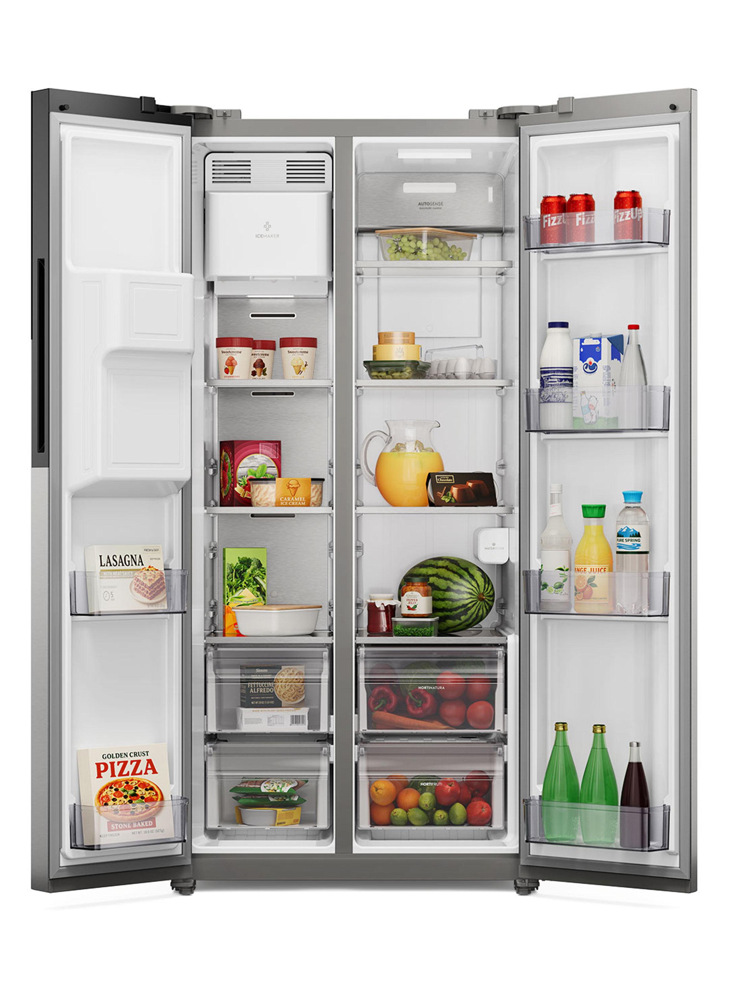 Refrigerador Side by Side No Frost 481 Litros ES4WS Inox-3