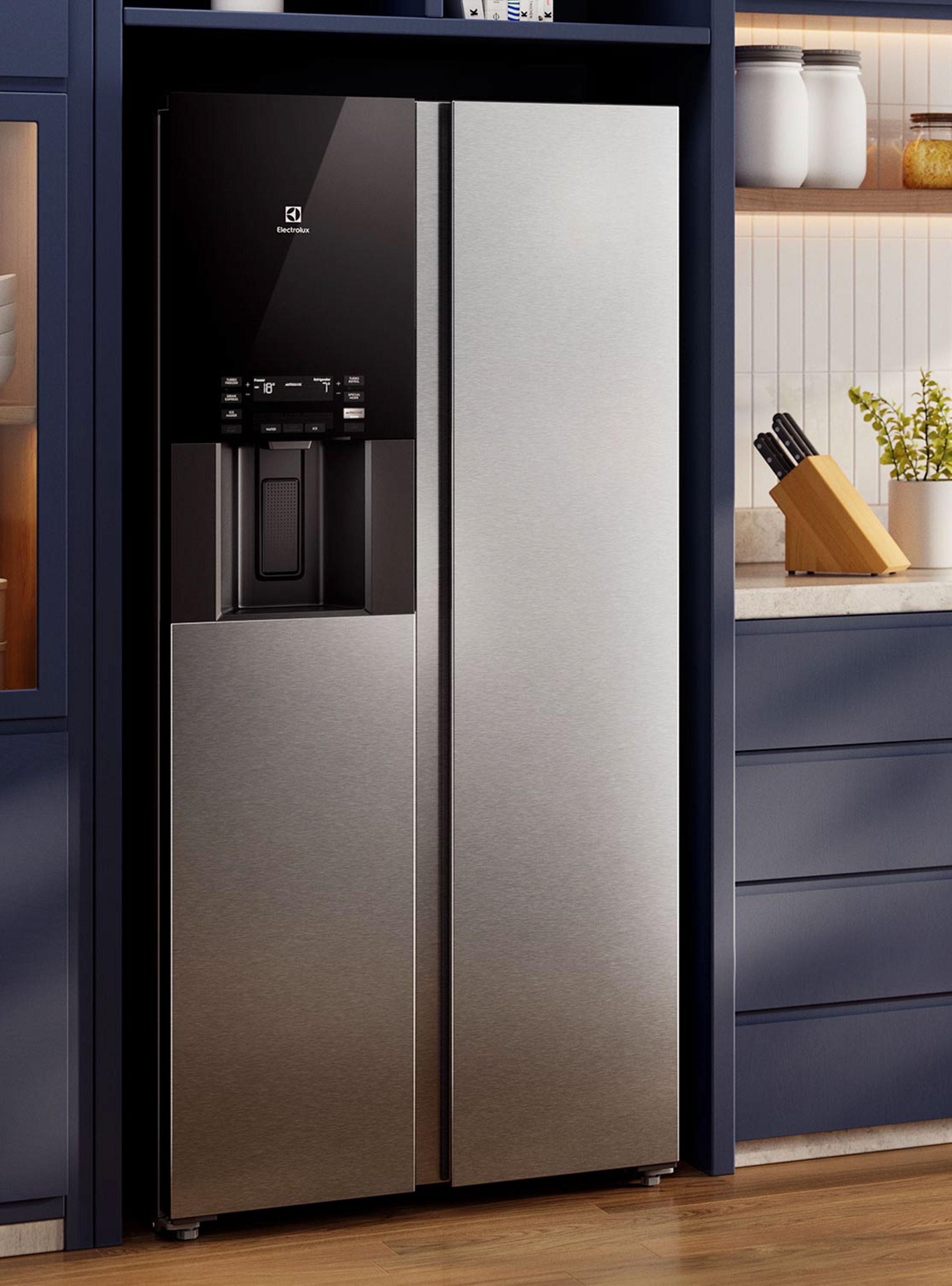 Refrigerador Side by Side No Frost 481 Litros ES4WS Inox-6