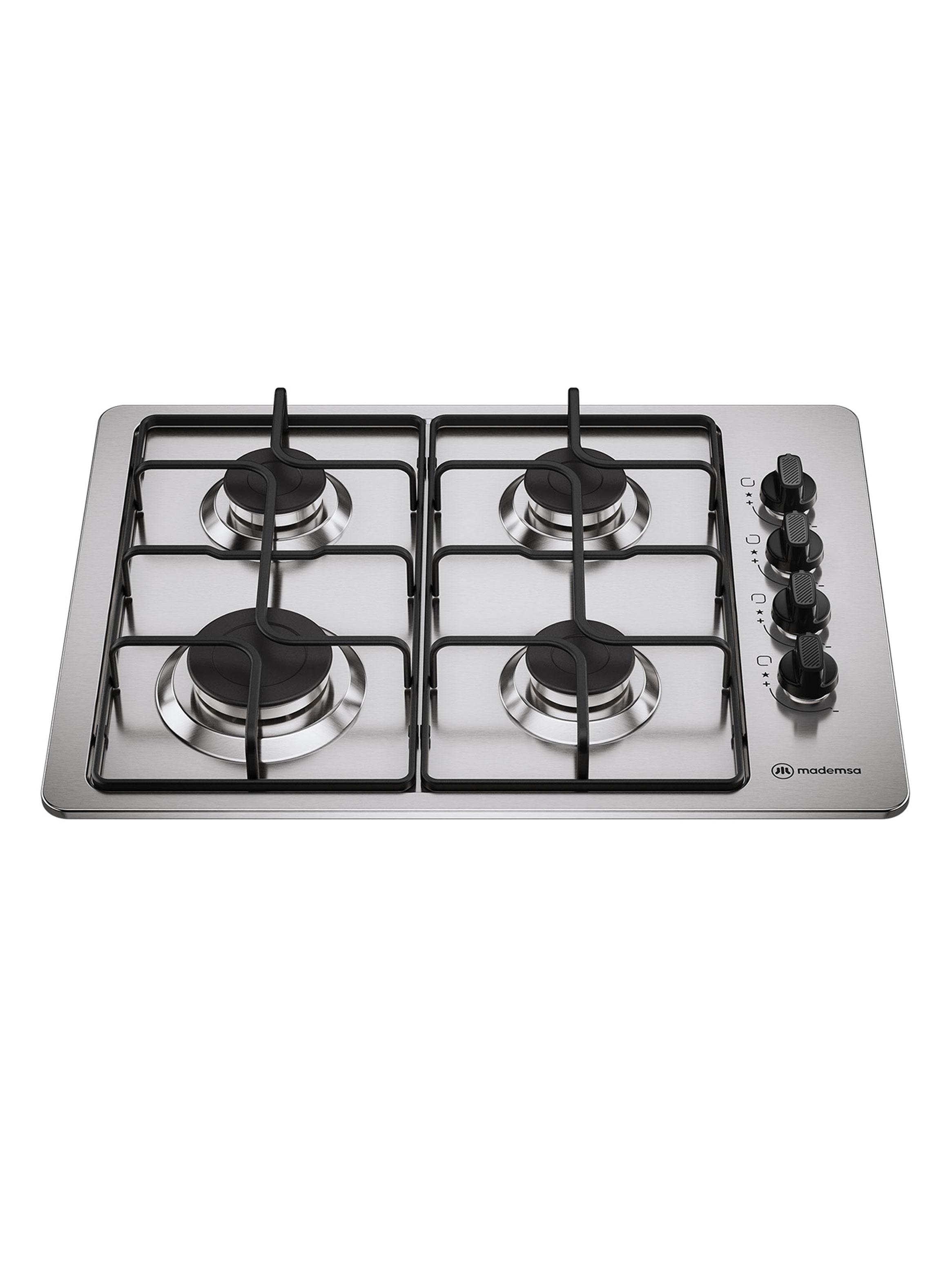 Encimera a Gas 4 Quemadores KM4GX Flat Iron-0