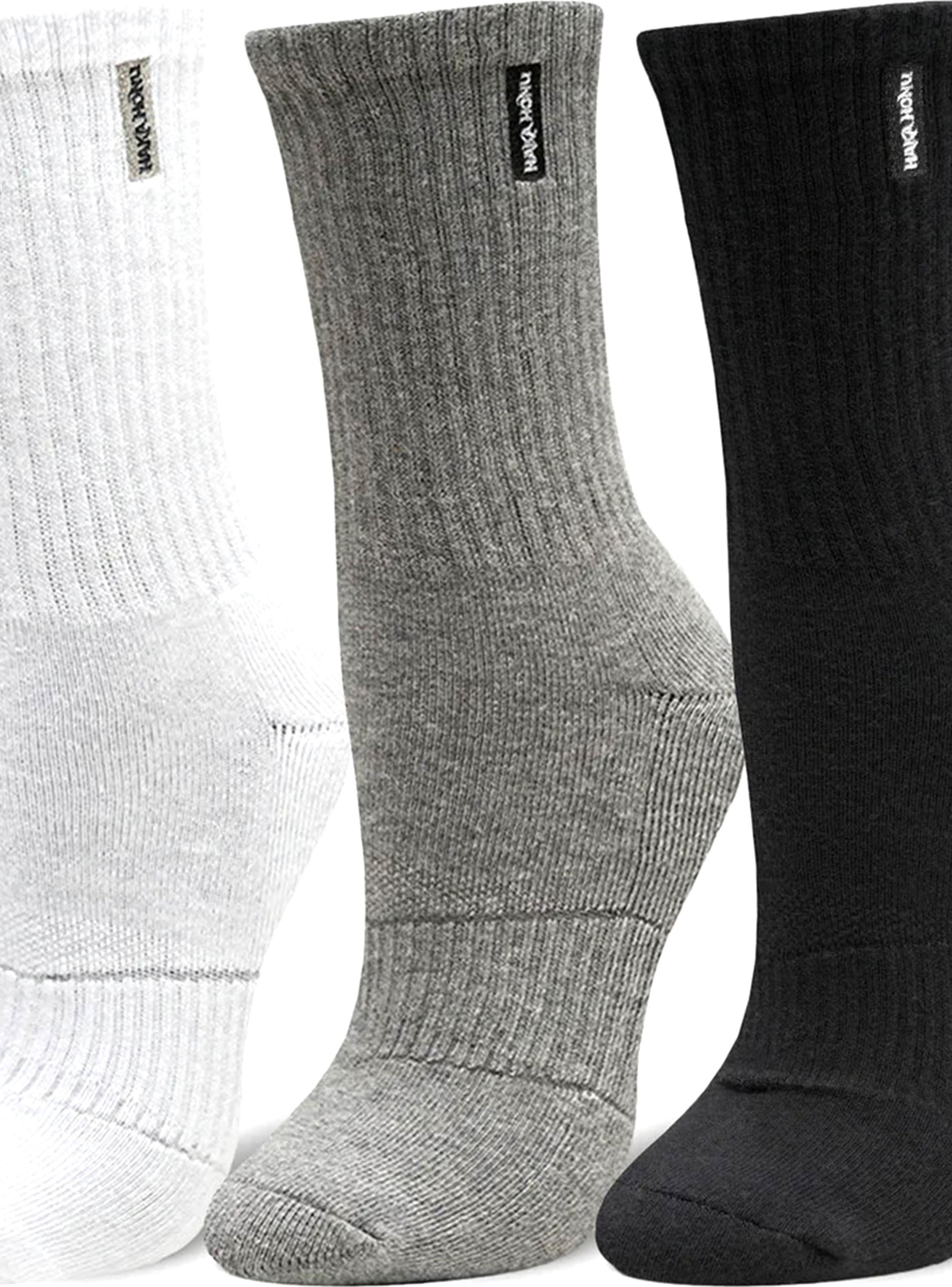 Tripack Calcetín Medio Las Tres Puntas Unisex-1