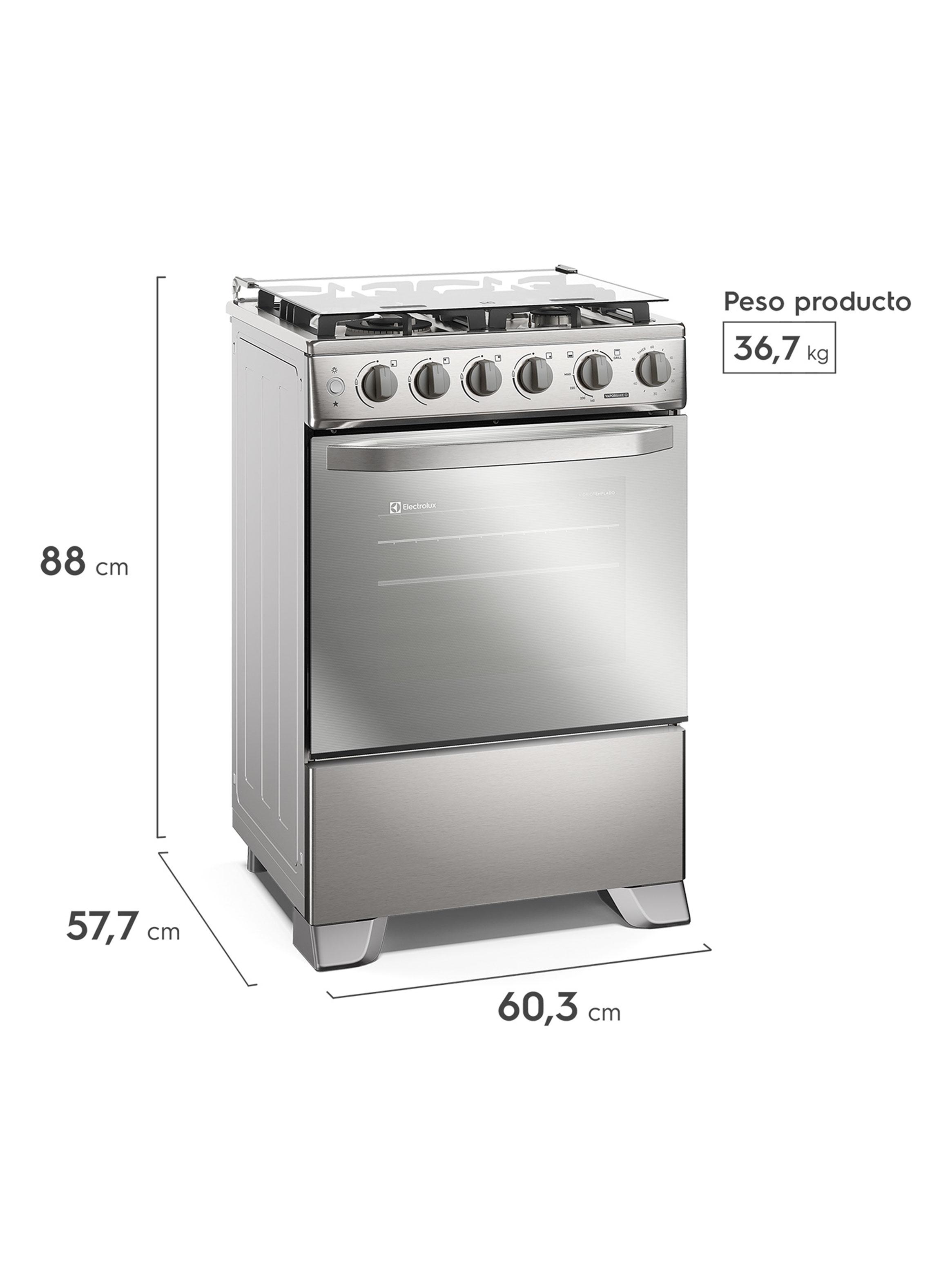 Cocina a Gas 4 Quemadores FE4SXC-1