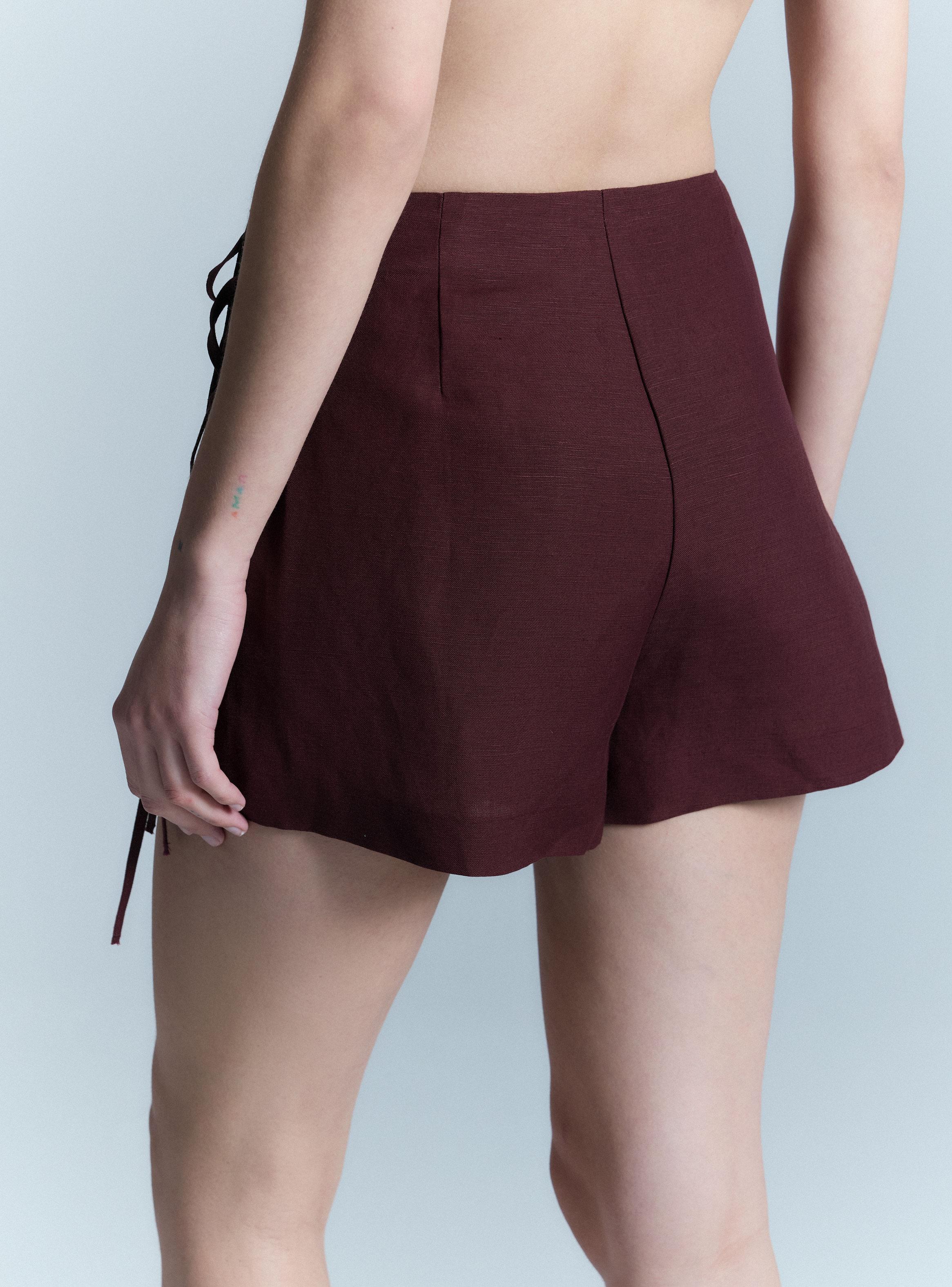 Falda Short Amarras Lterales Colaboración Alaniz x Alos-3