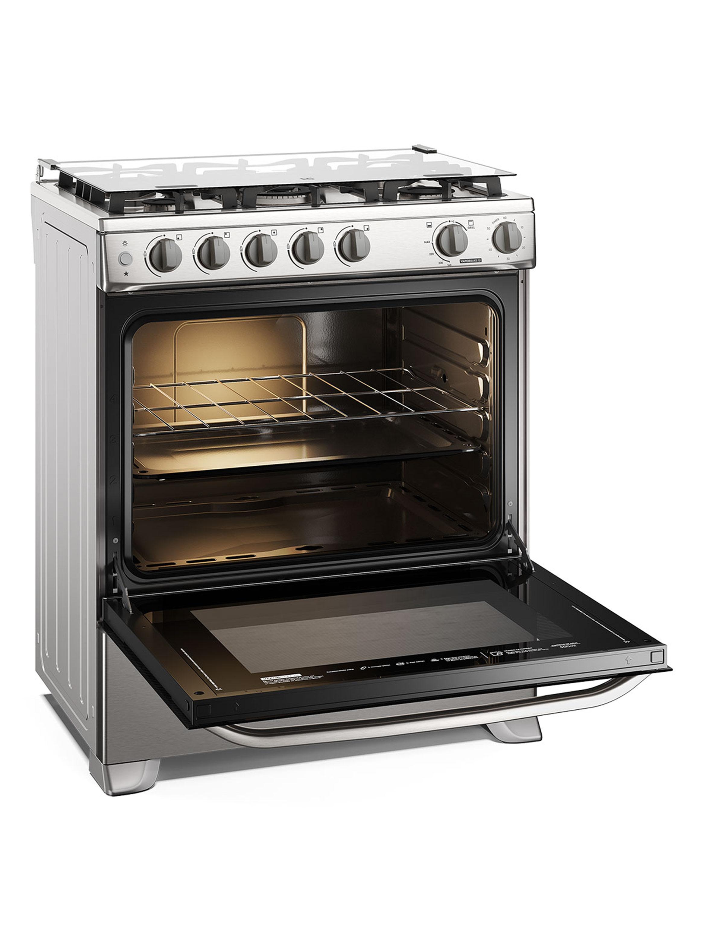 Cocina a Gas 5 Quemadores FE5SXC Inox-2