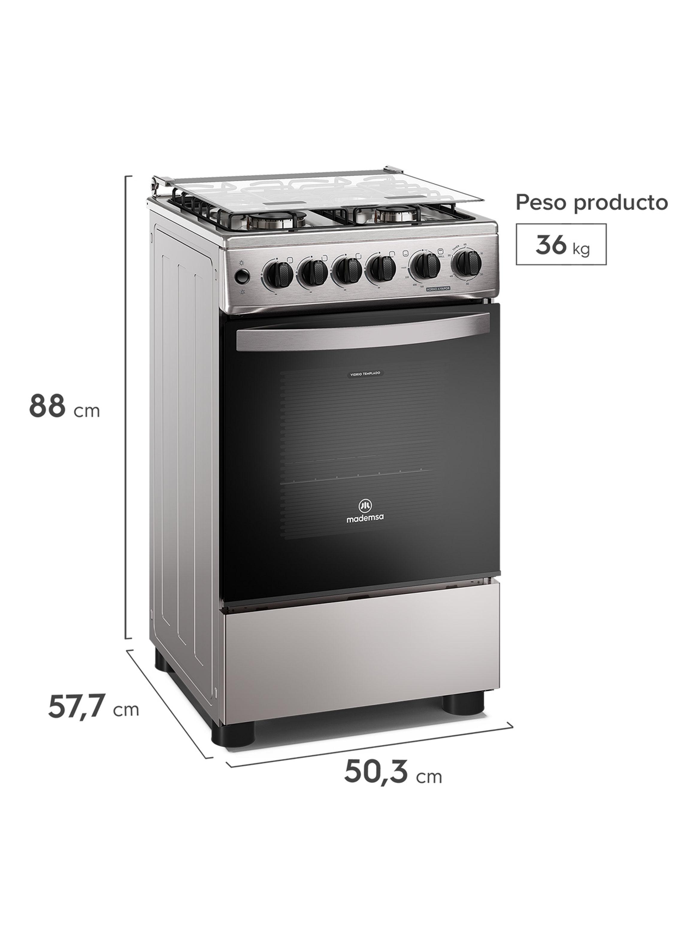Cocina a Gas 4 Quemadores 62 Litros FM4FSC-2