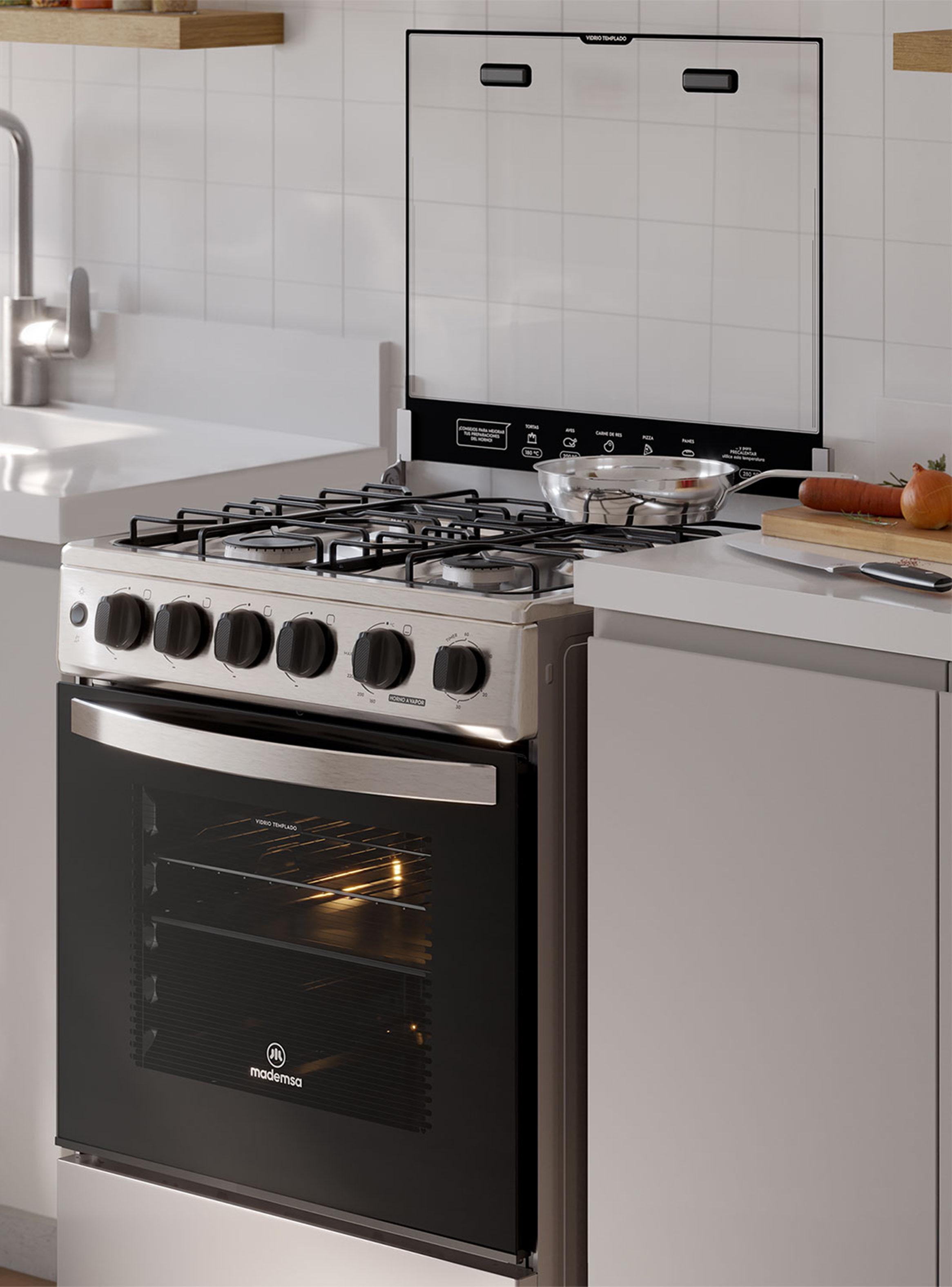 Cocina a Gas 4 Quemadores 70 Litros FM4PSC-4