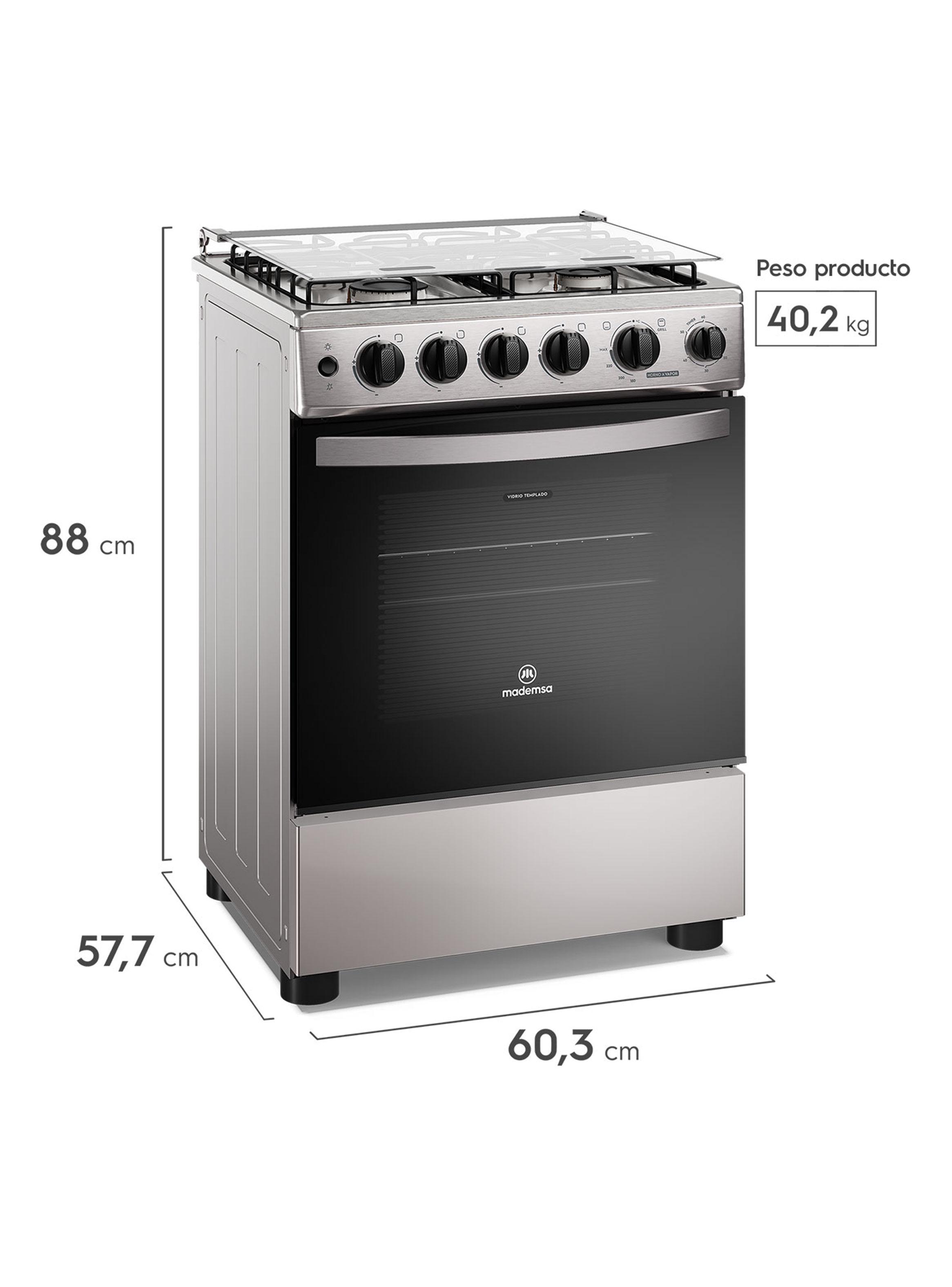 Cocina a Gas 4 Quemadores 70 Litros FM4PSC-2