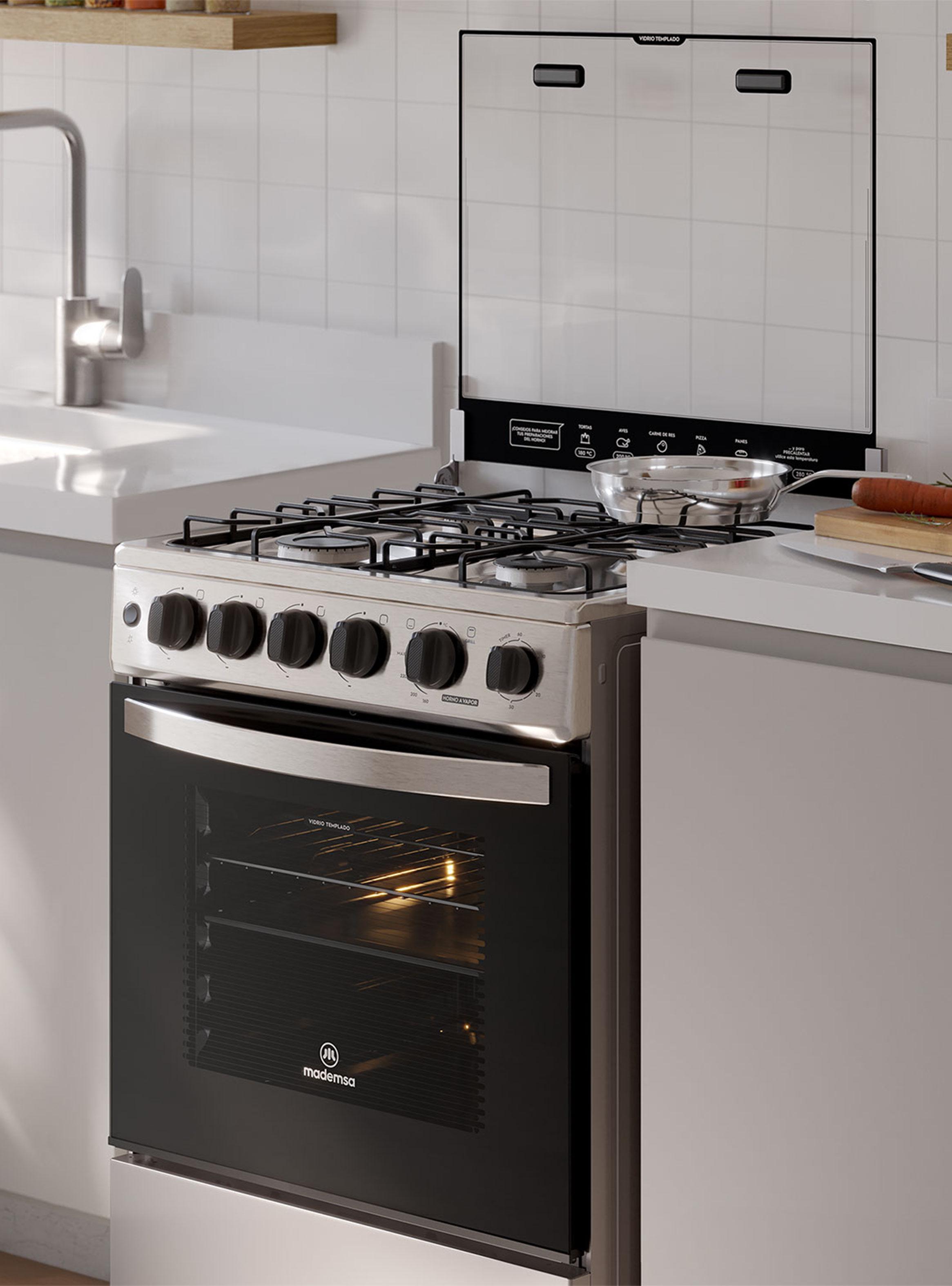 Cocina a Gas 4 Quemadores 70 Litros FM4PSC-6