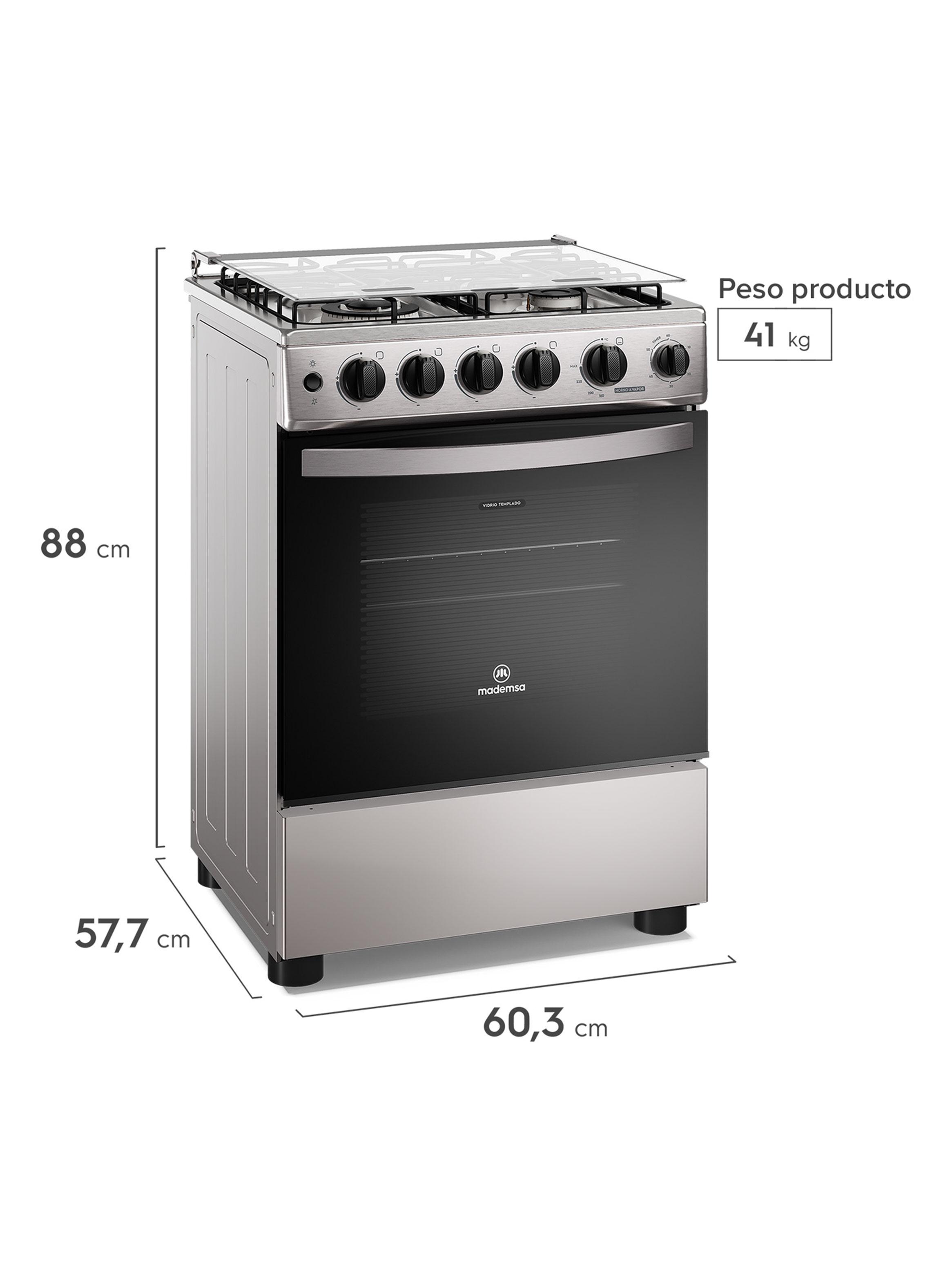 Cocina a Gas 4 Quemadores FM4SSC-1