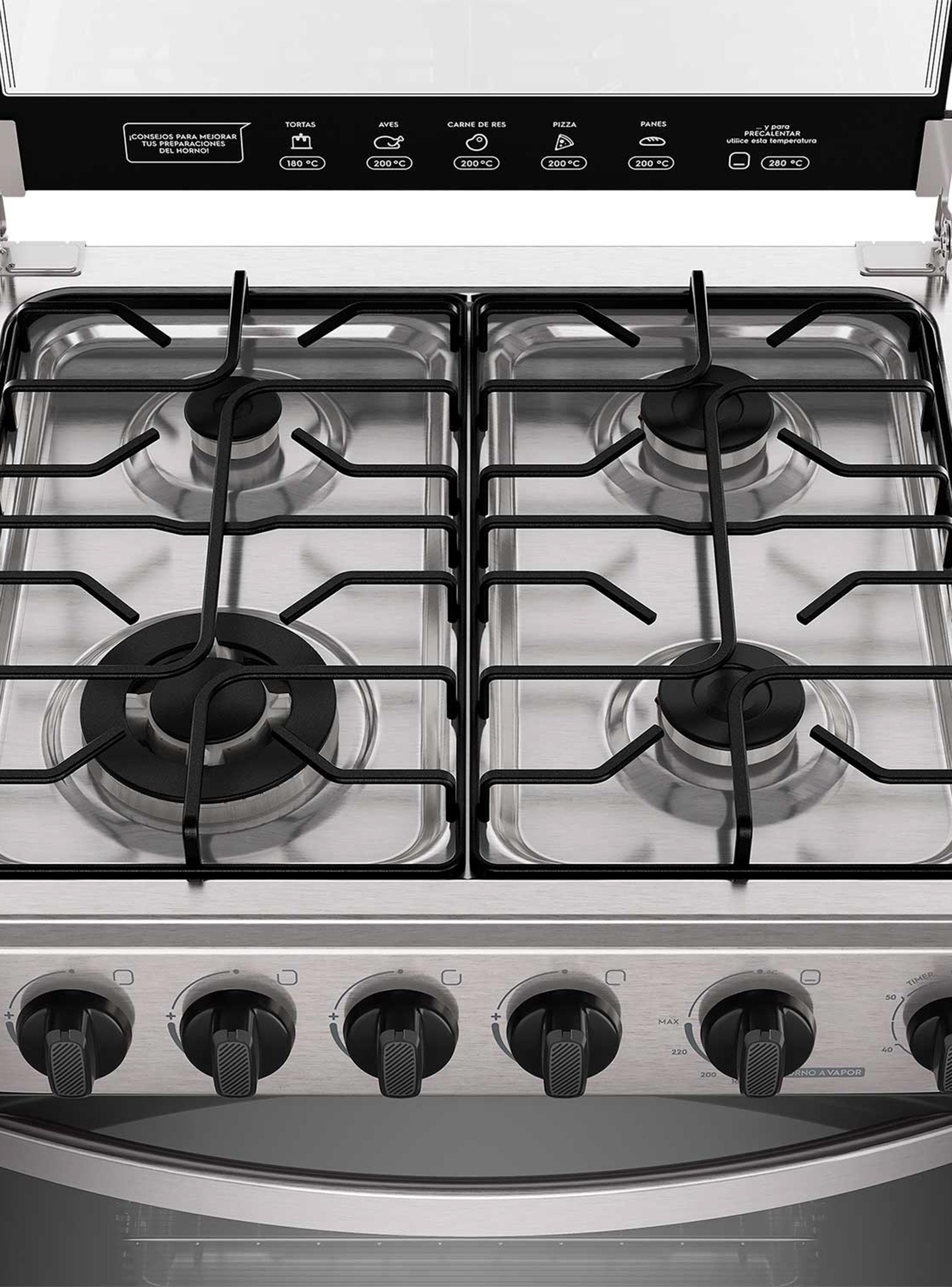 Cocina a Gas 4 Quemadores FM4SSC-3