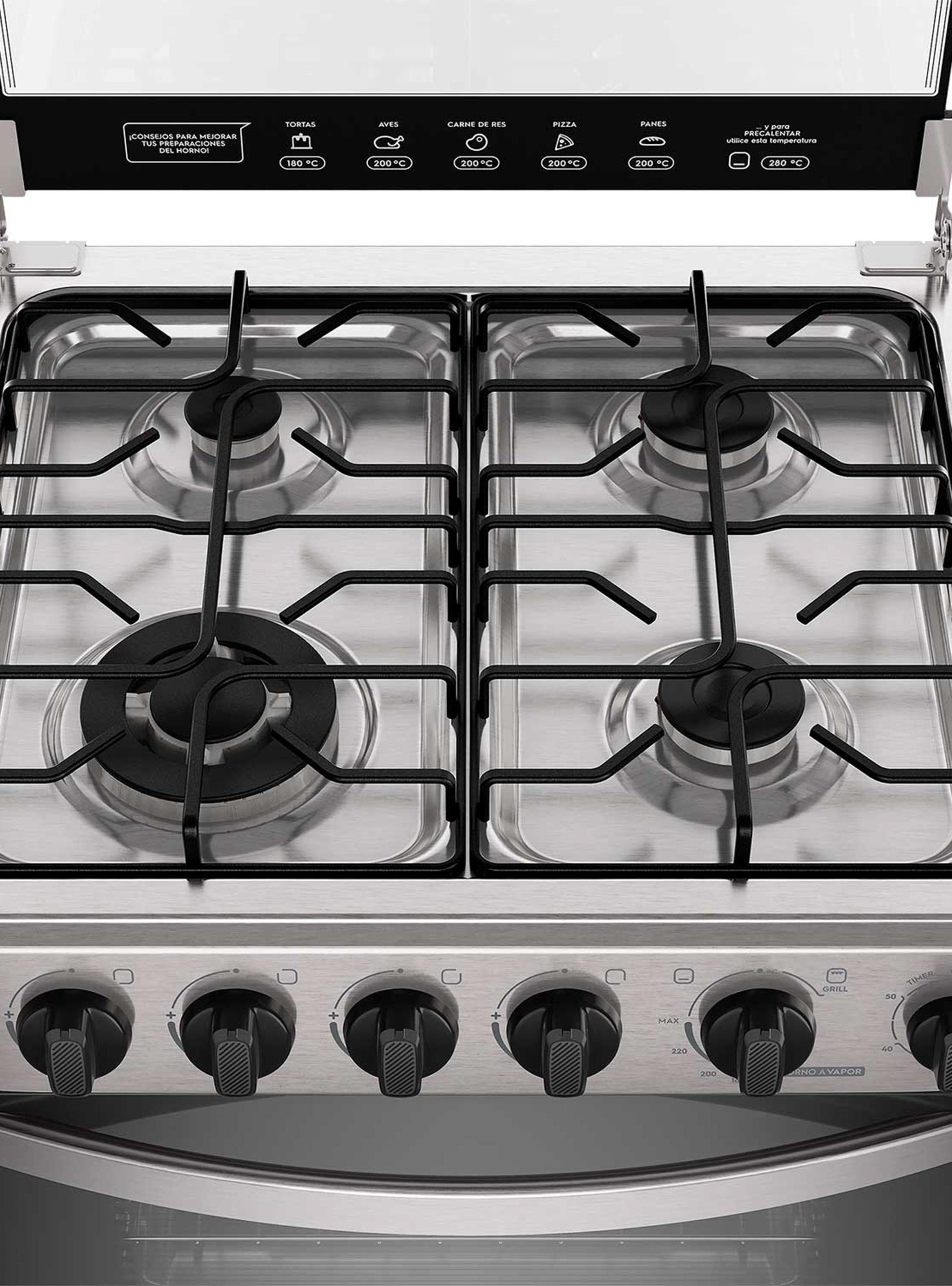 Cocina a Gas 4 Quemadores FM4SSC-4