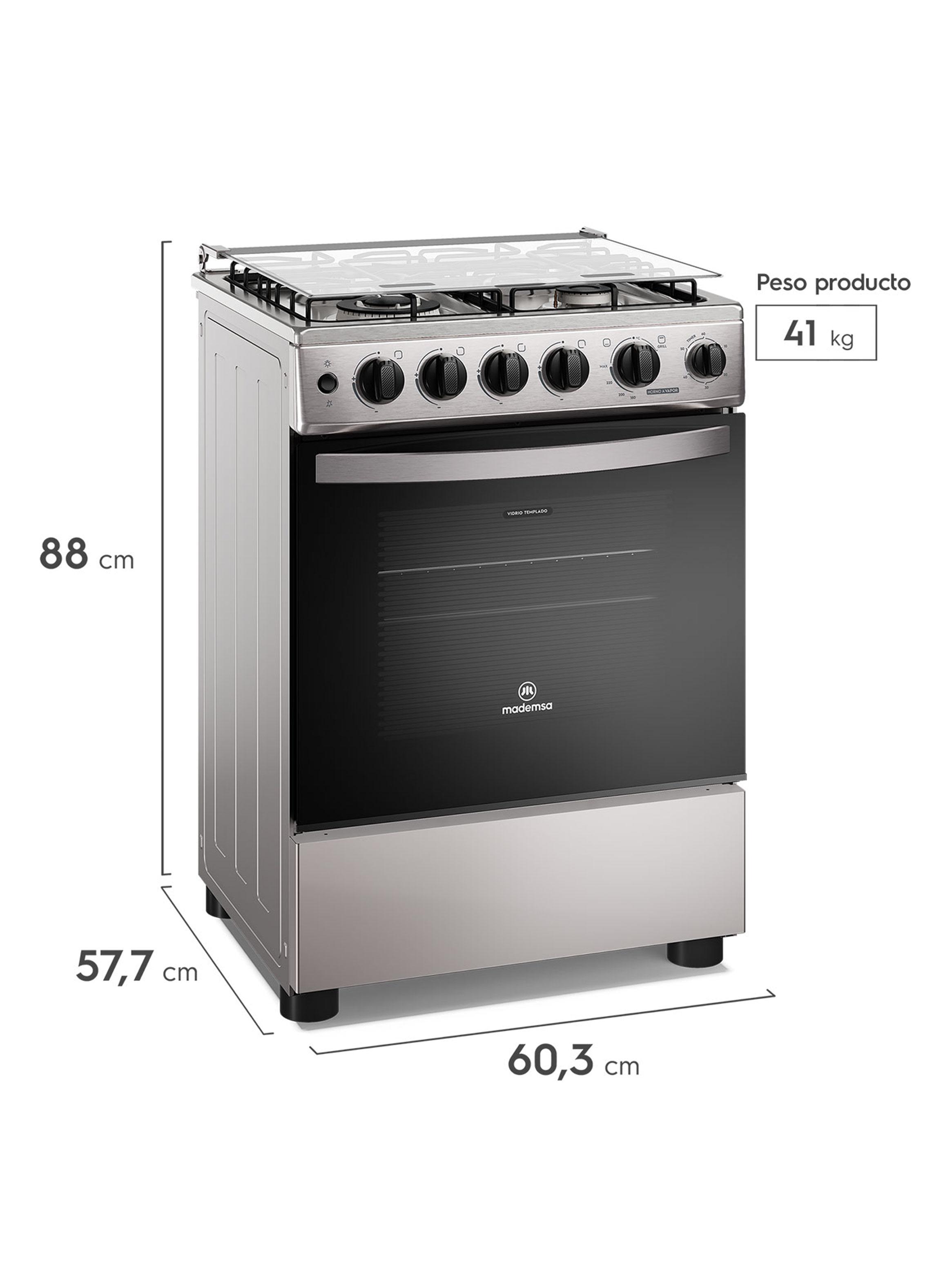 Cocina a Gas 4 Quemadores FM4SSC-2