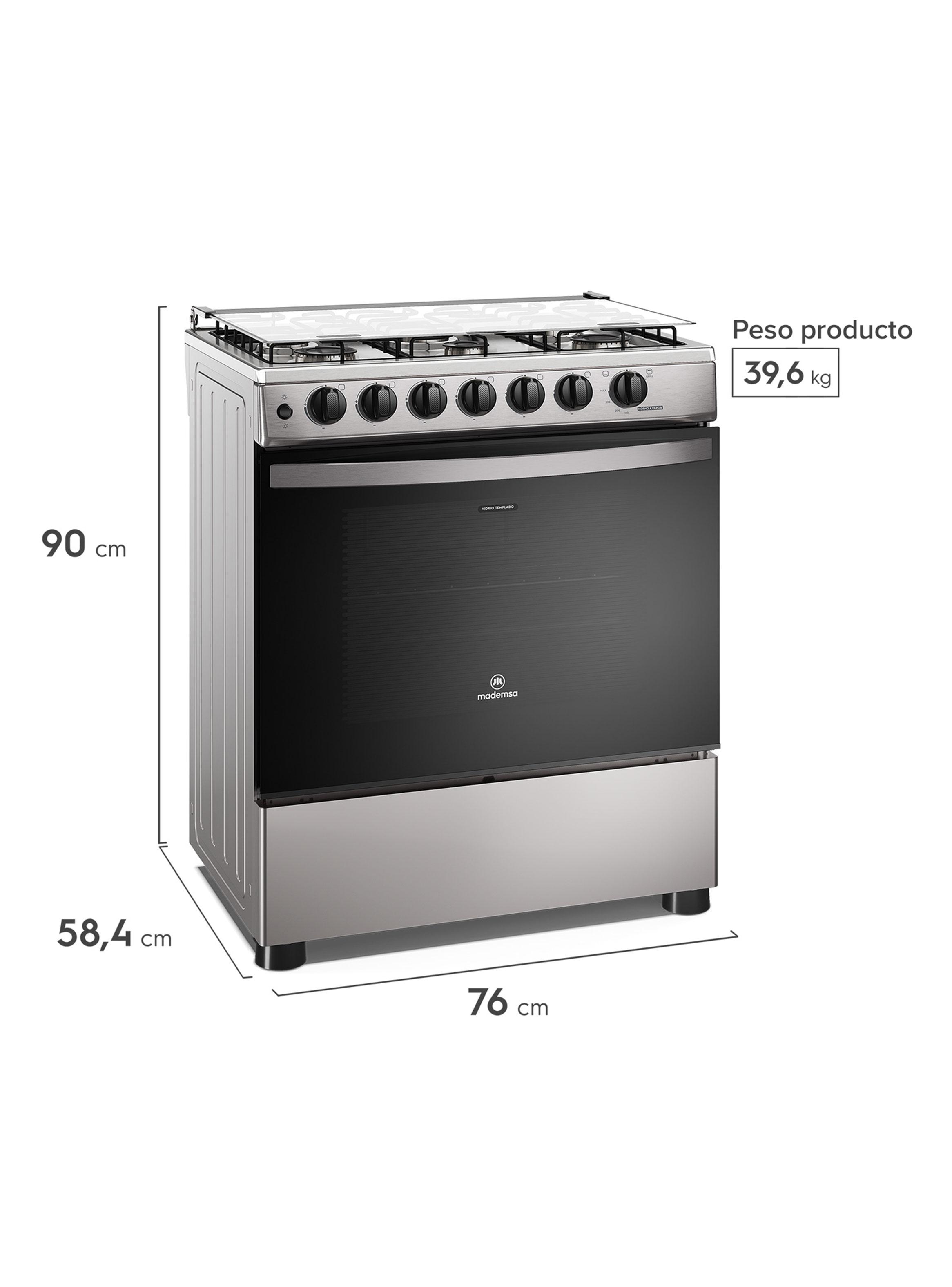 Cocina a Gas 6 Quemadores 115 Litros FM6LSC-2