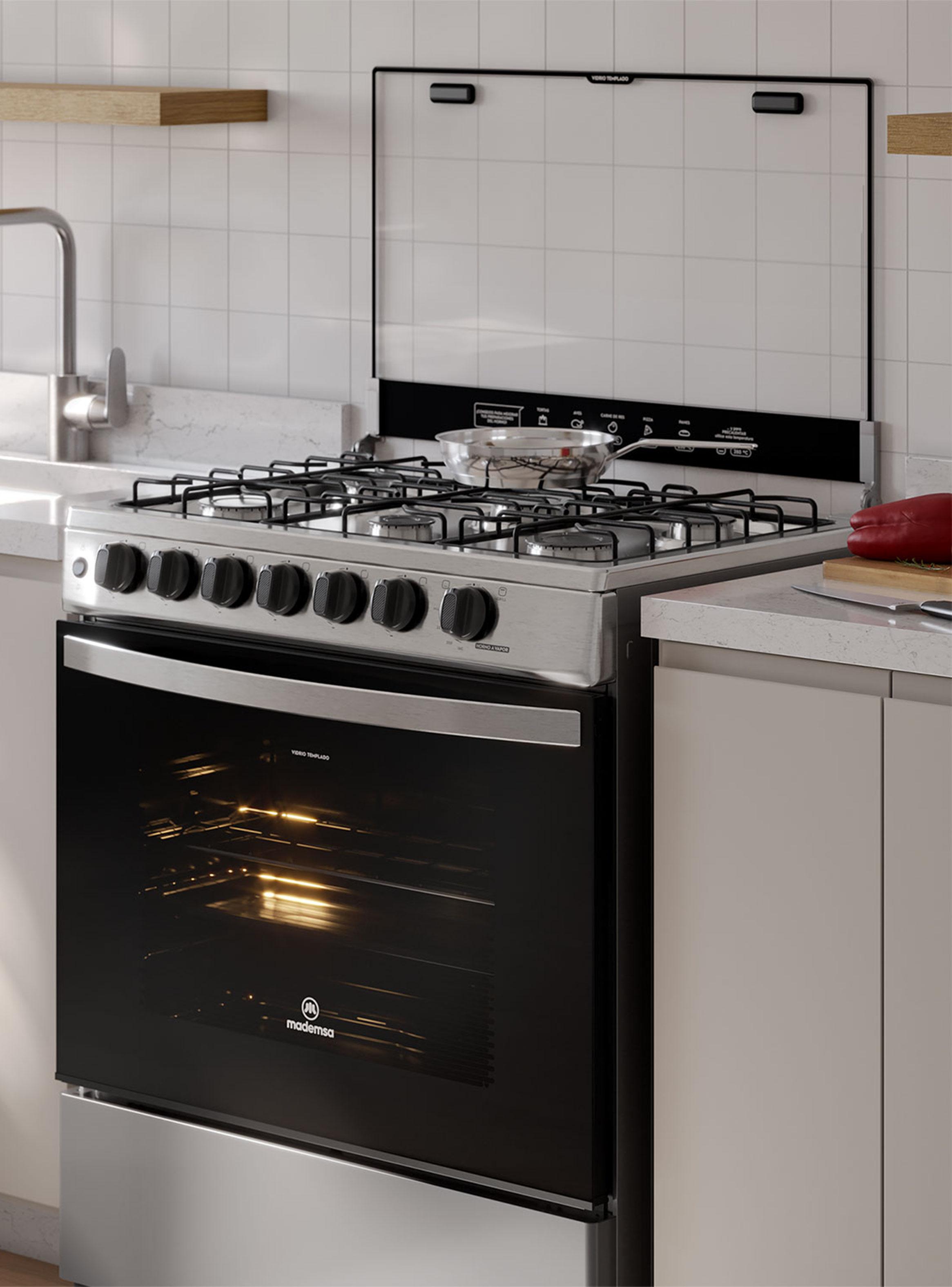 Cocina a Gas 6 Quemadores 115 Litros FM6LSC-4