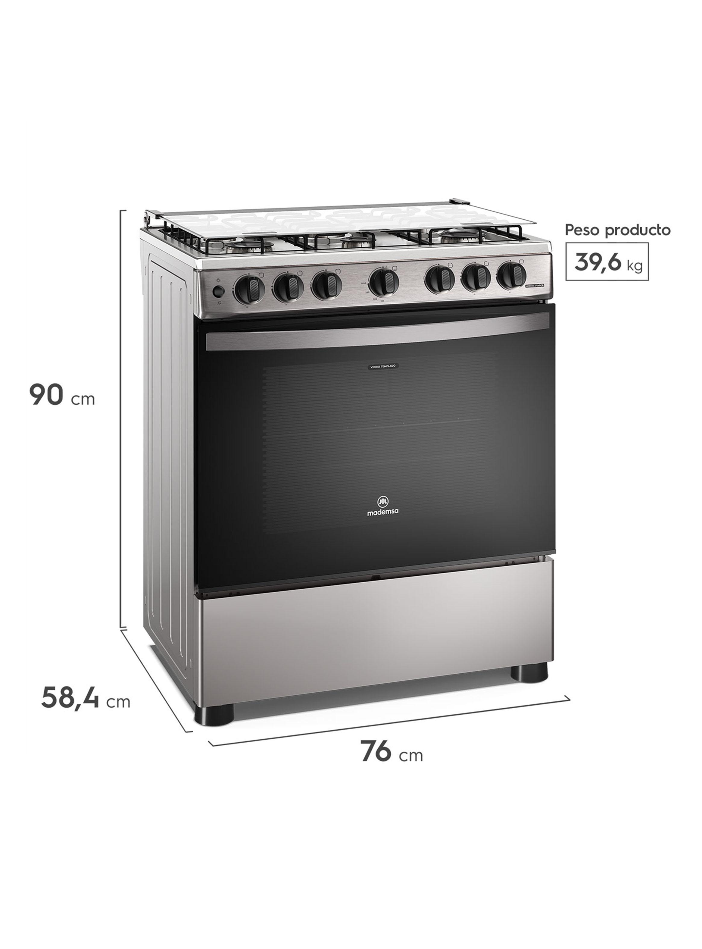 Cocina a Gas 6 Quemadores 115 Litros FM6LSC-2