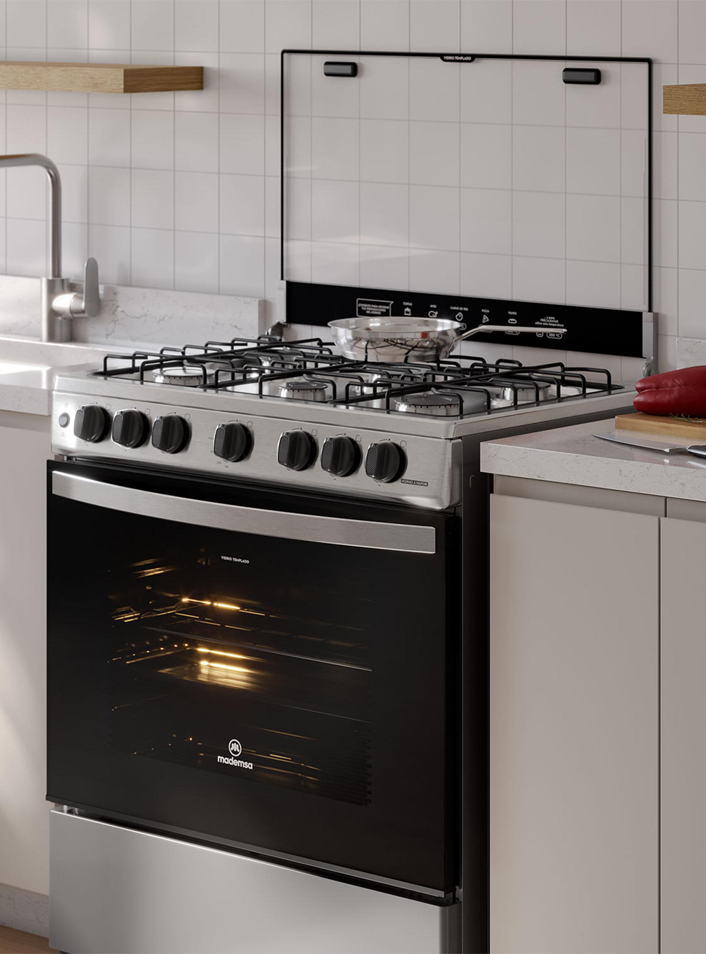 Cocina a Gas 6 Quemadores 115 Litros FM6LSC-7