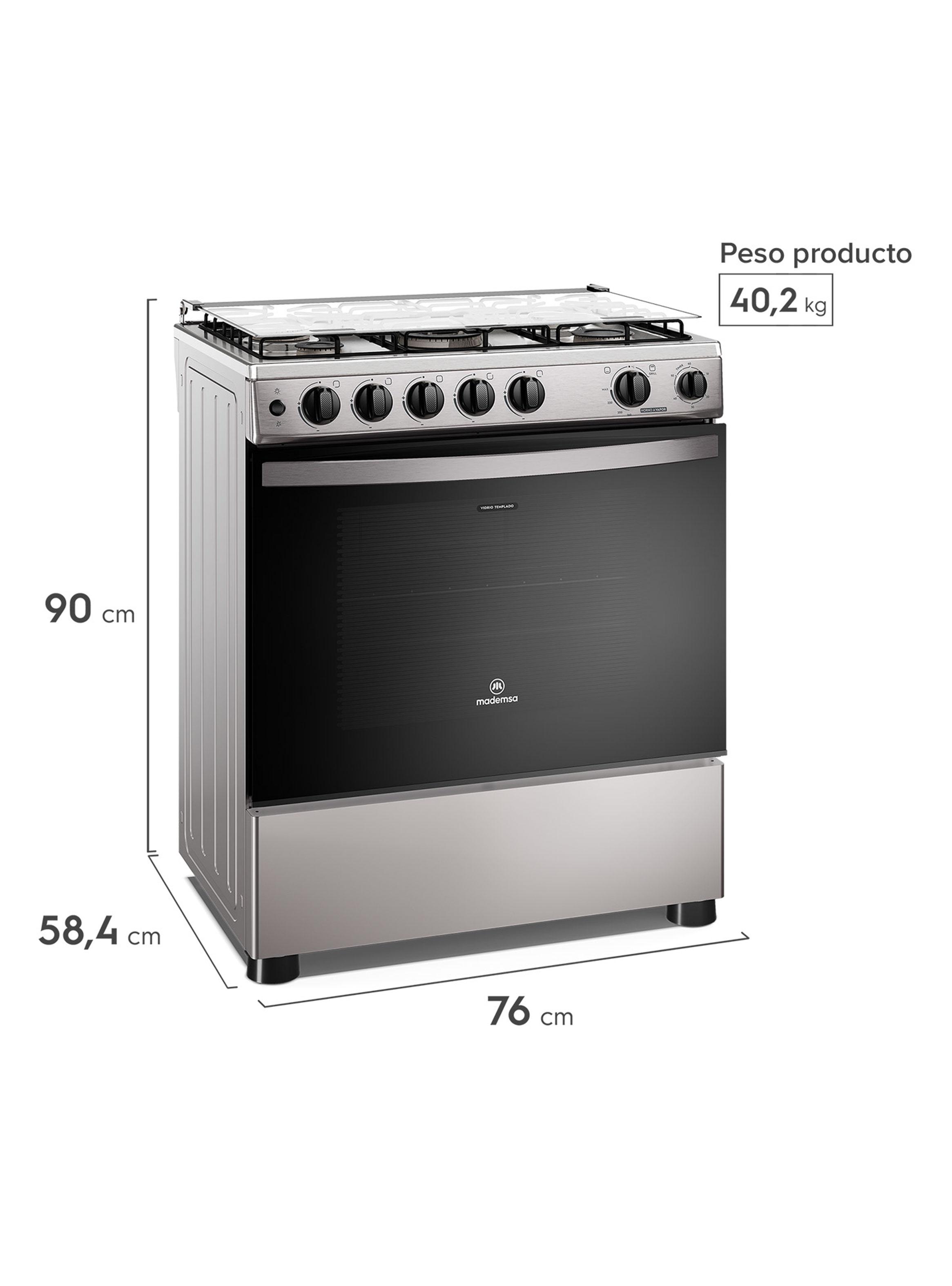 Cocina a Gas 5 Quemadores 115 Litros FM5SSC-2