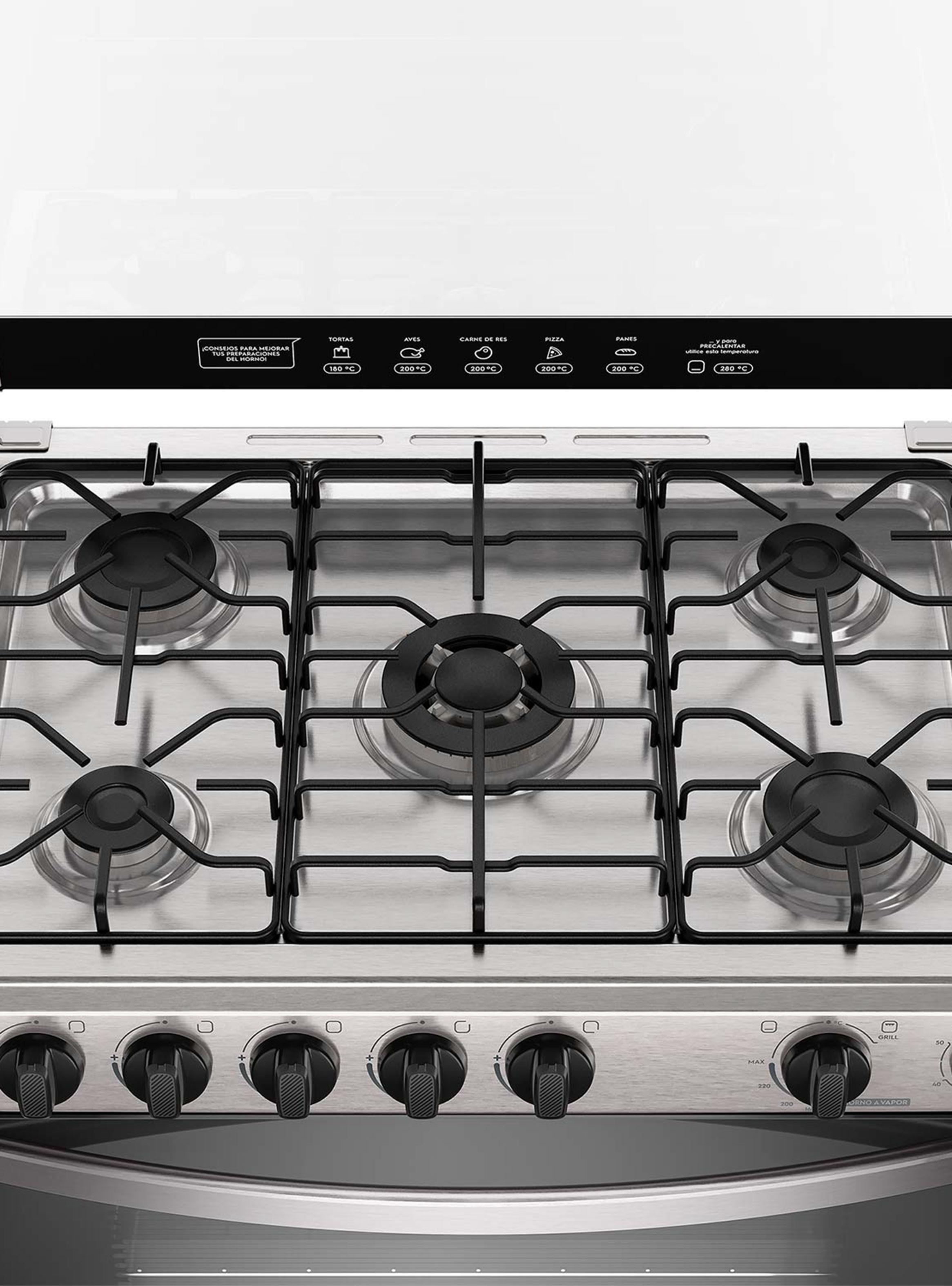 Cocina a Gas 5 Quemadores 115 Litros FM5SSC-3