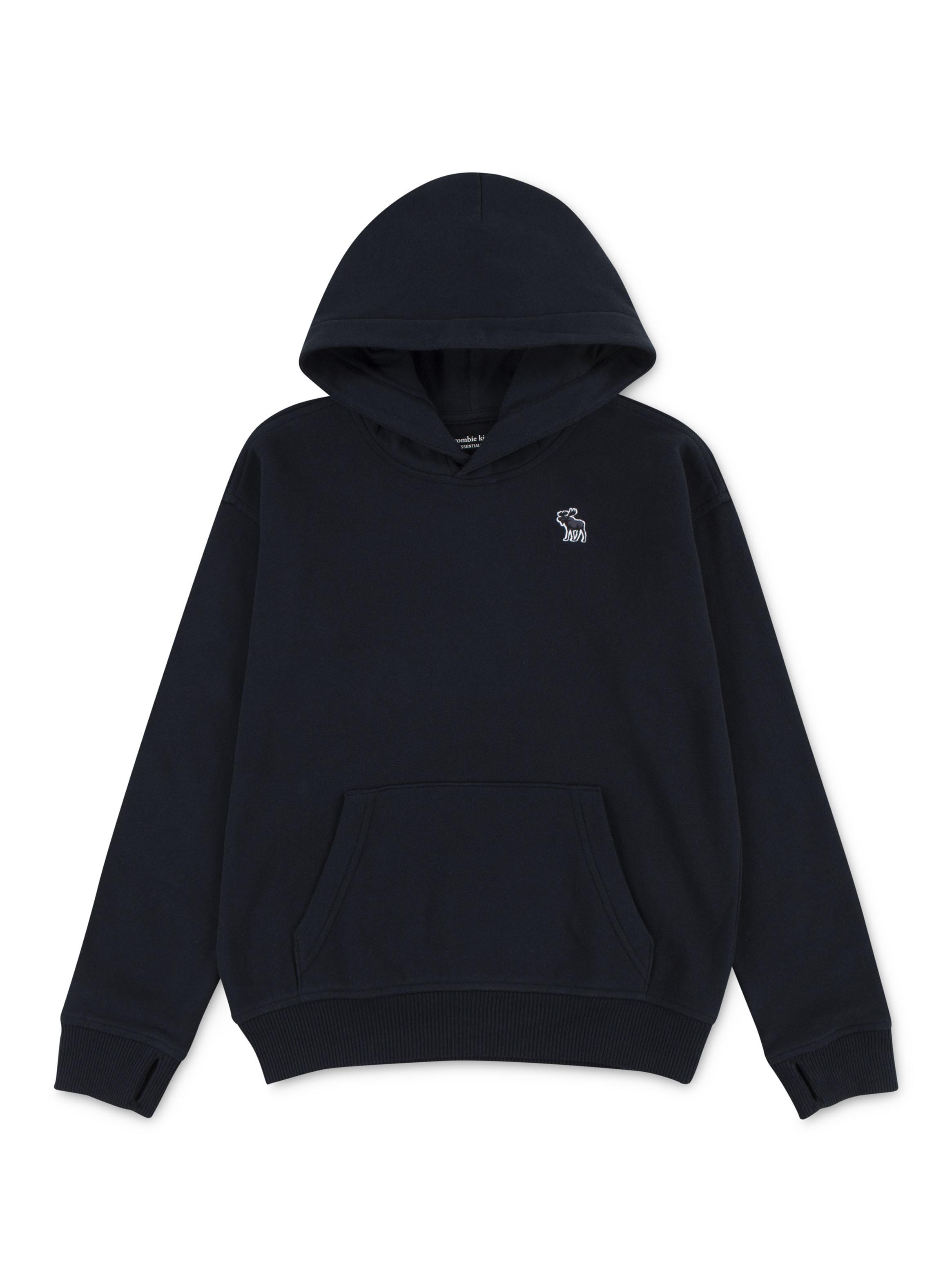 Polerón Hoodie Liso con Capucha-0