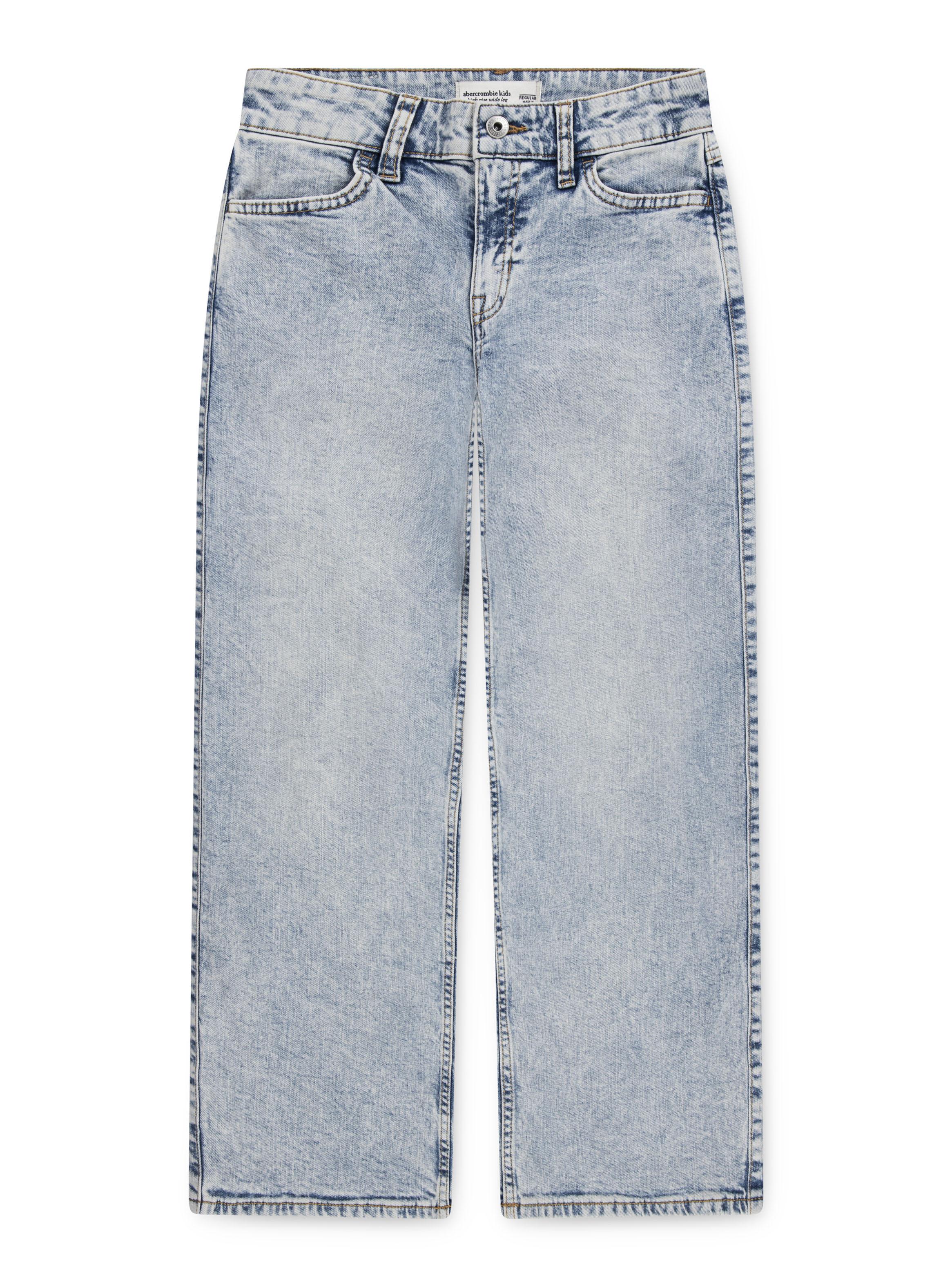 Jeans Diseño Wide Leg Niña-0
