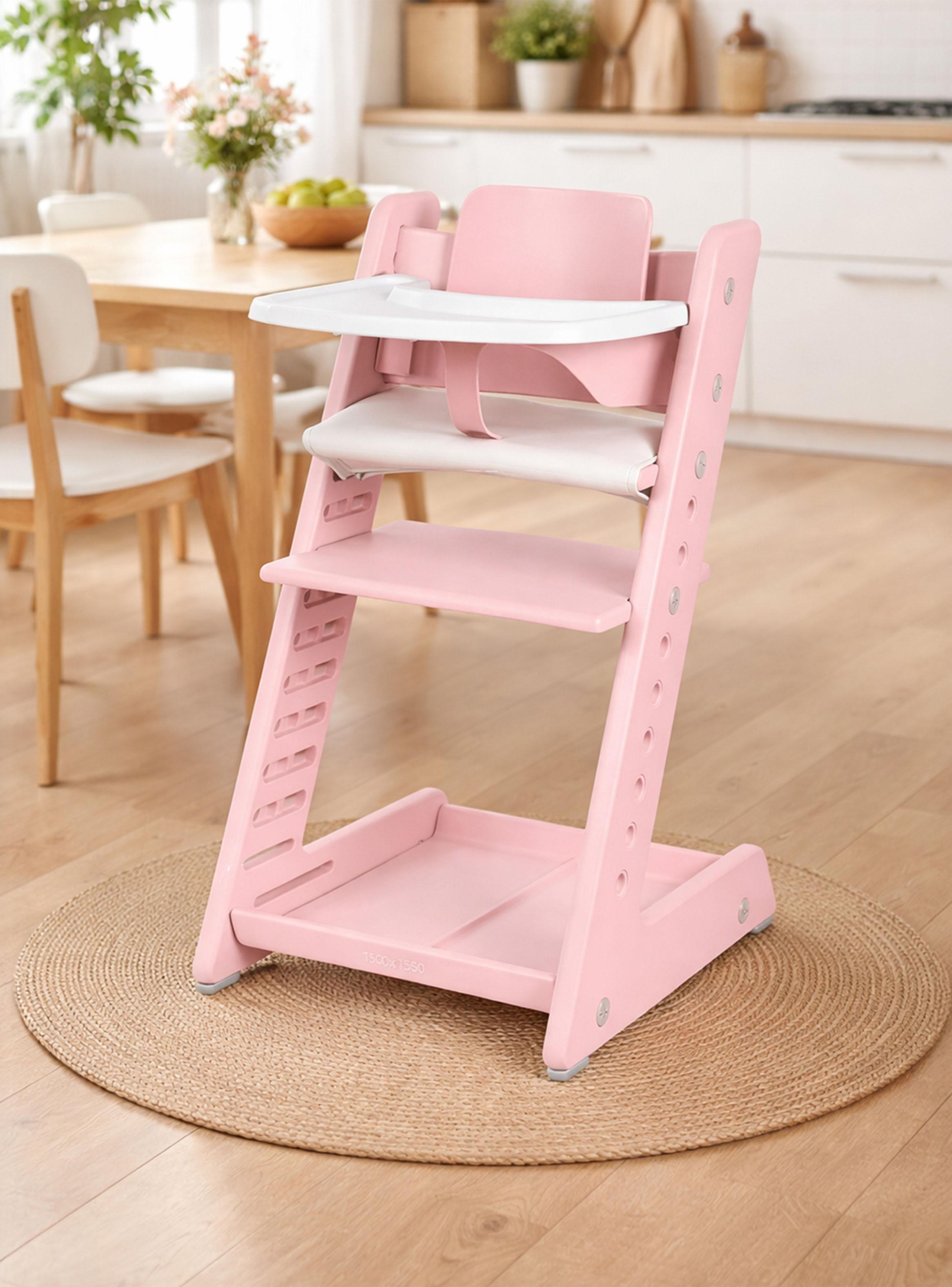 Silla de Comer Milano Rosado-3