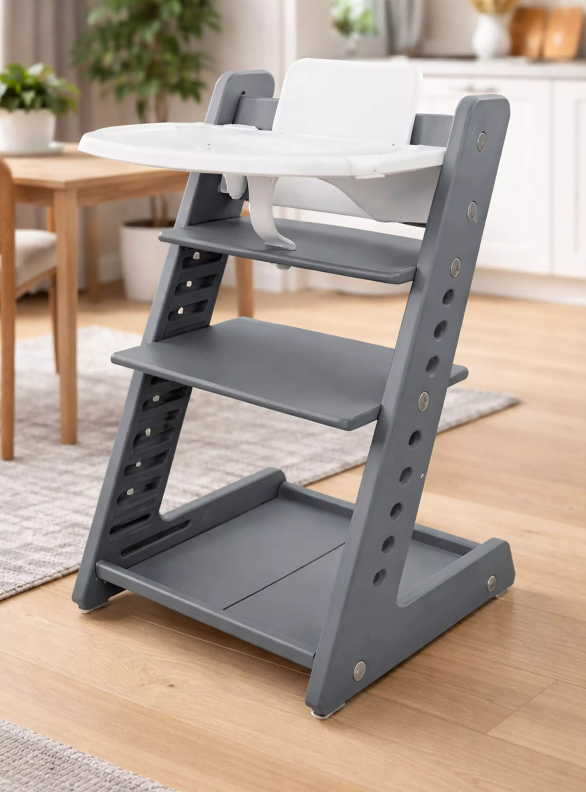 Silla de Comer Milano Gris-4