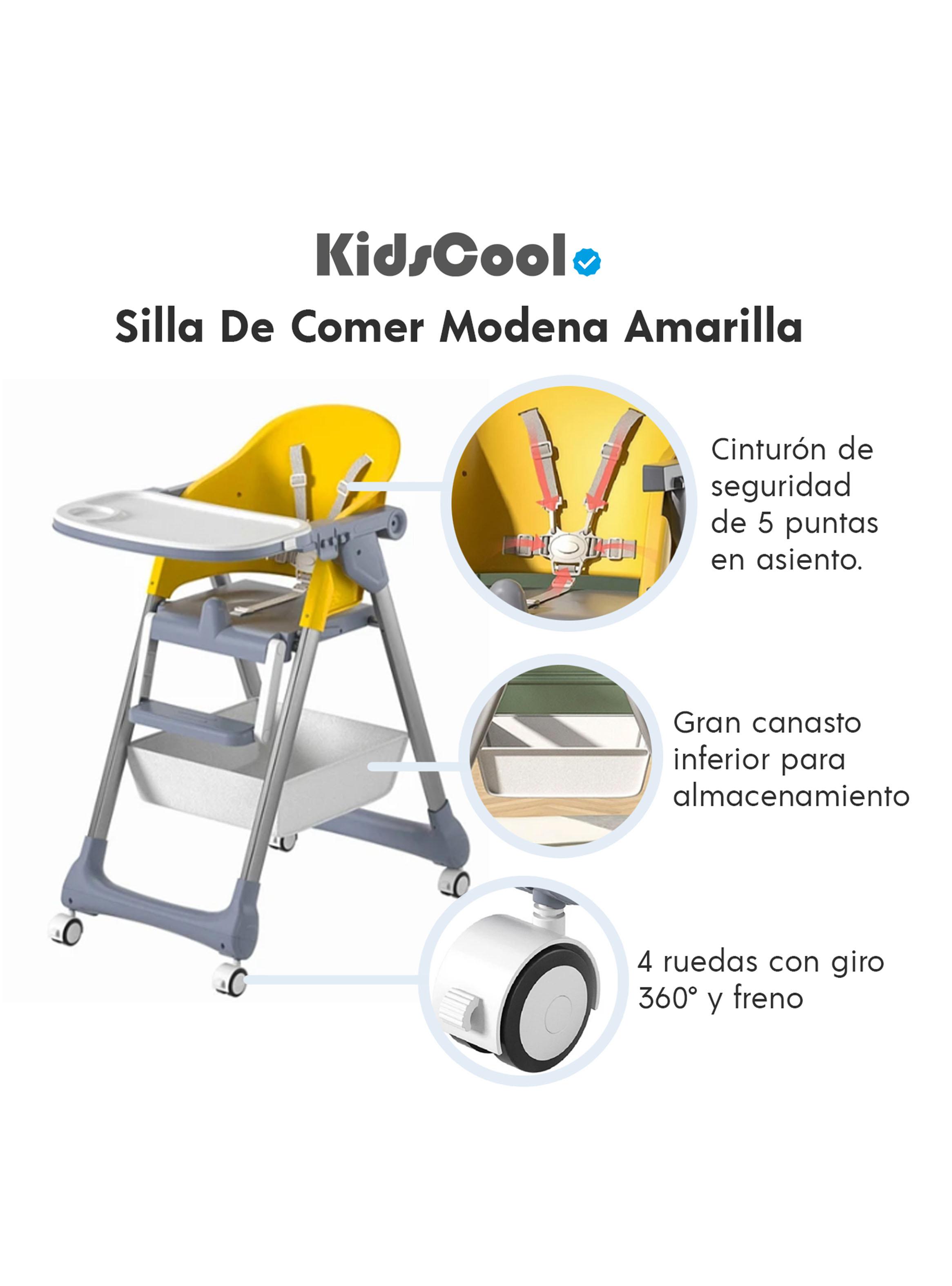 Silla de Comer Modena Amarillo-2