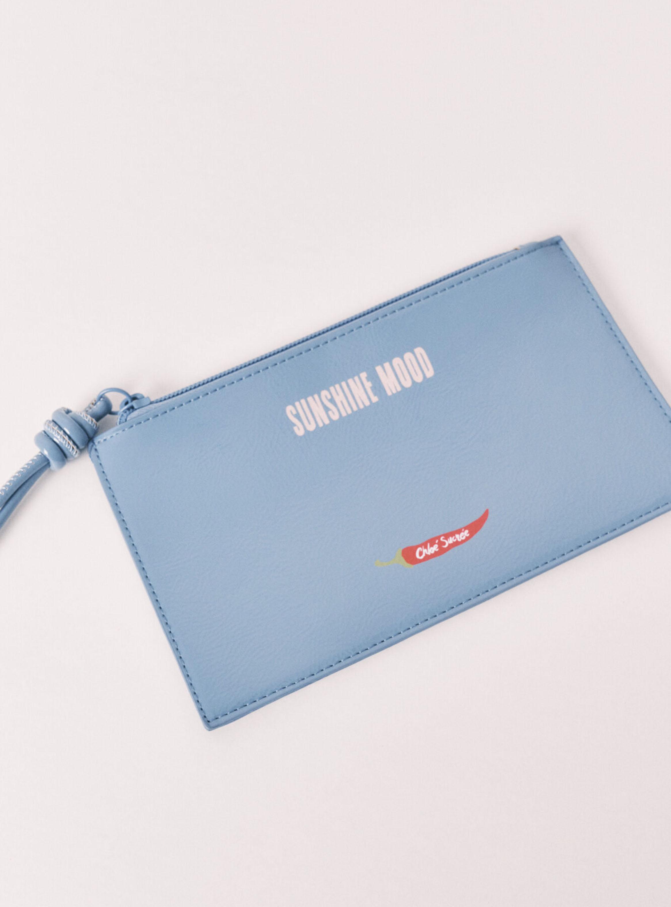 Monedero Chloé Sucrée Azul-2