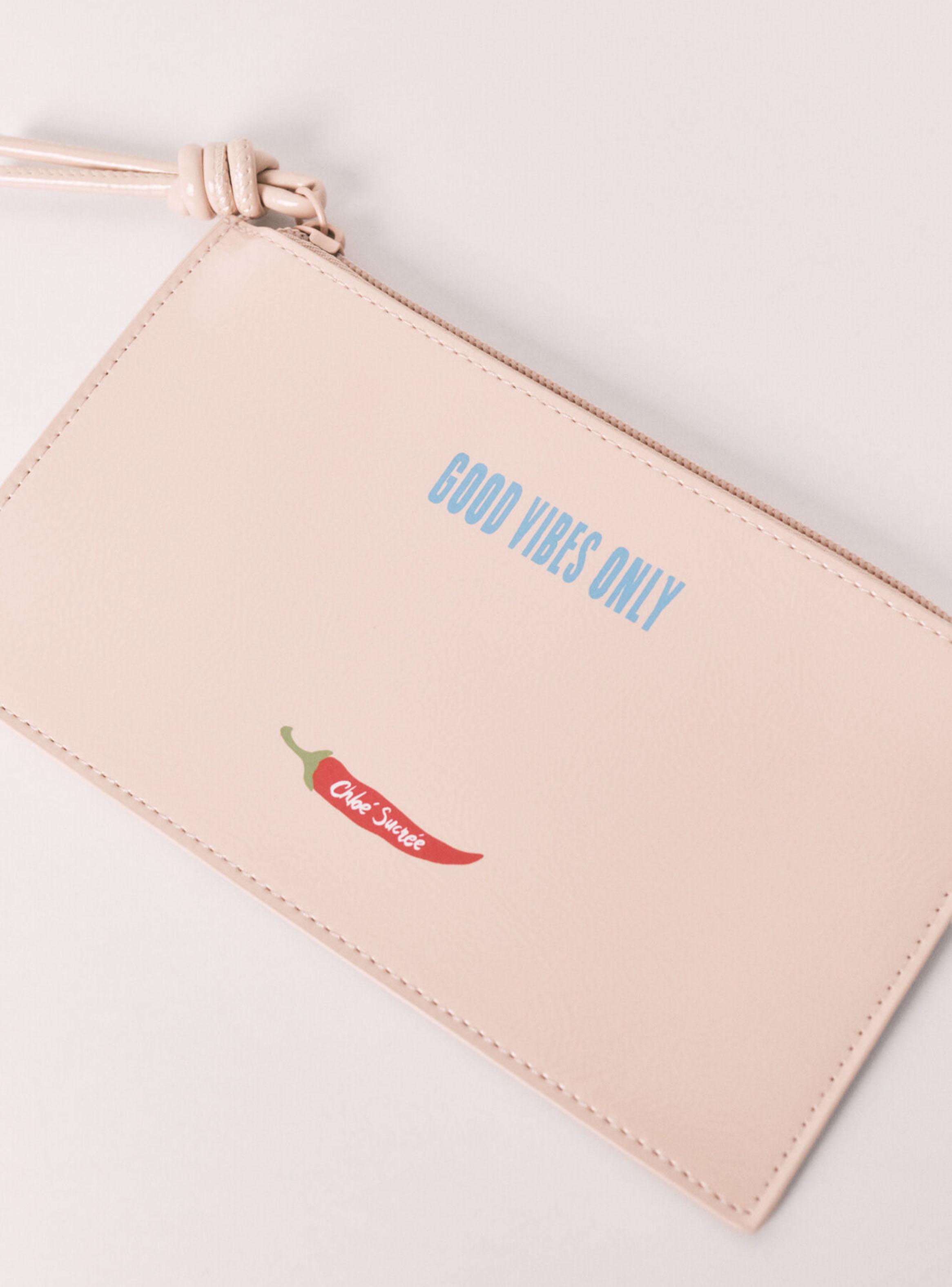 Monedero Chloé Sucrée Rosa-2