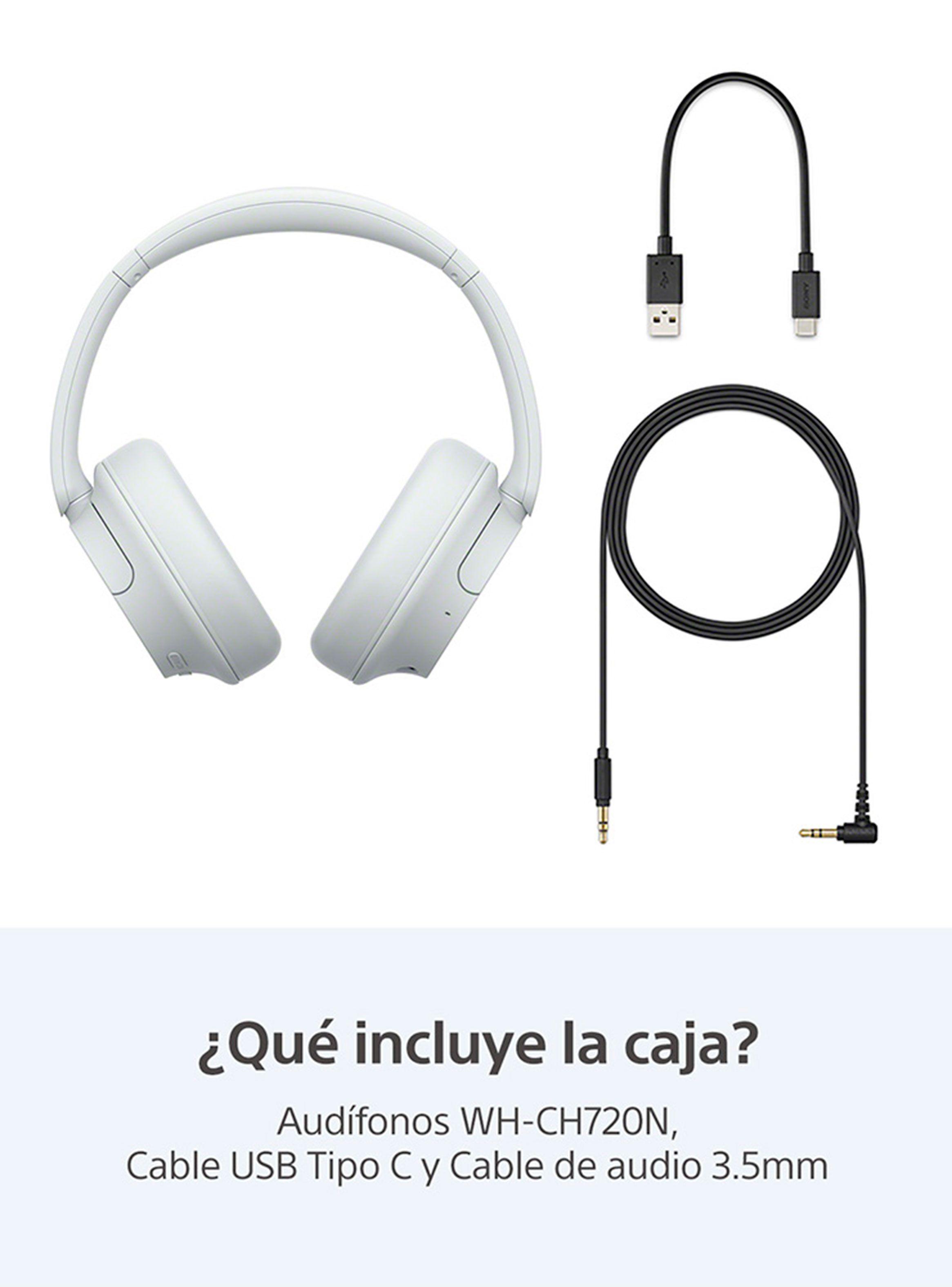 Audífonos Inalámbricos Noise Cancelling WH-CH720 Blanco-1