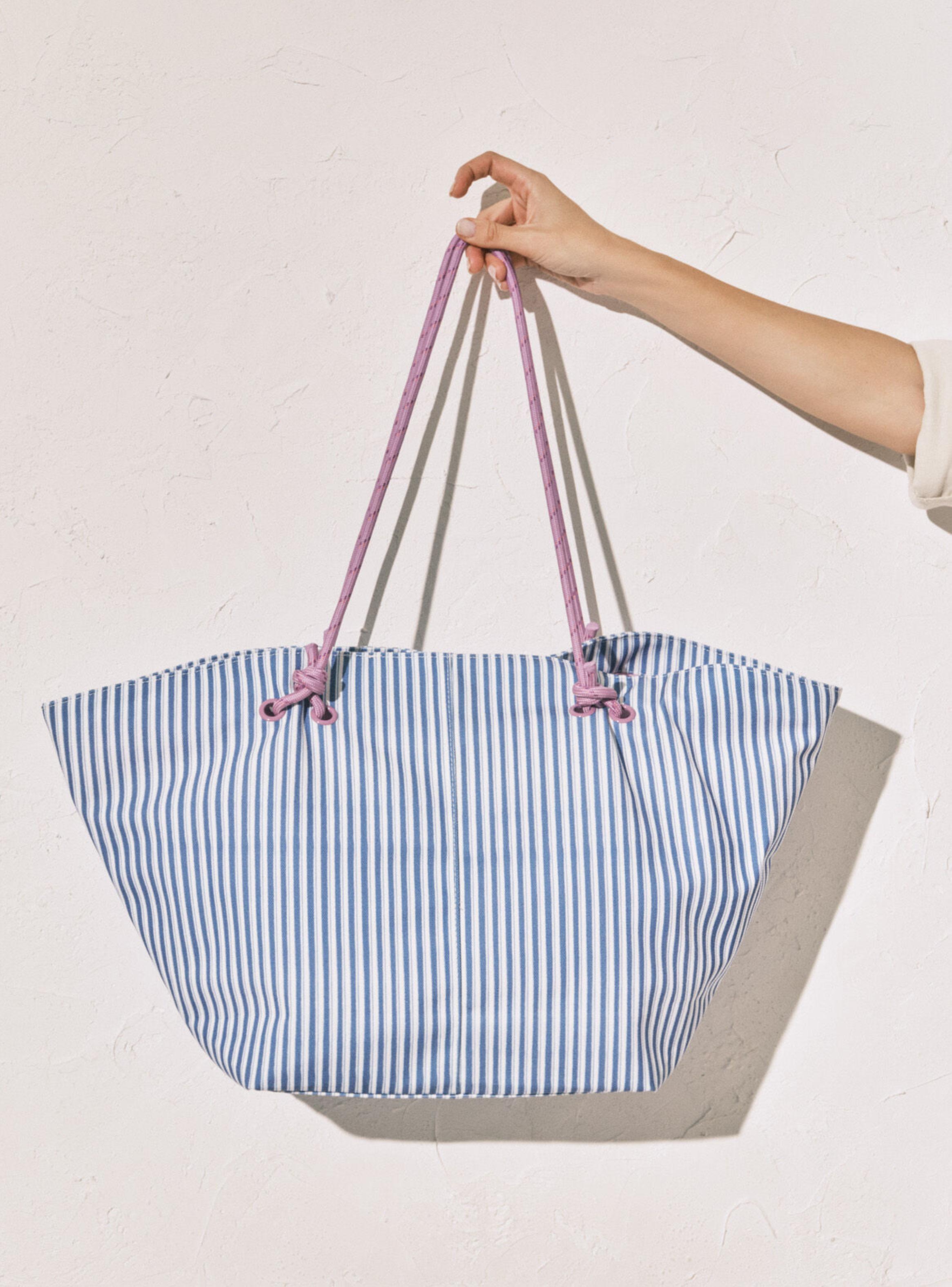 Bolso Shopper Loneta y Cuerda-1