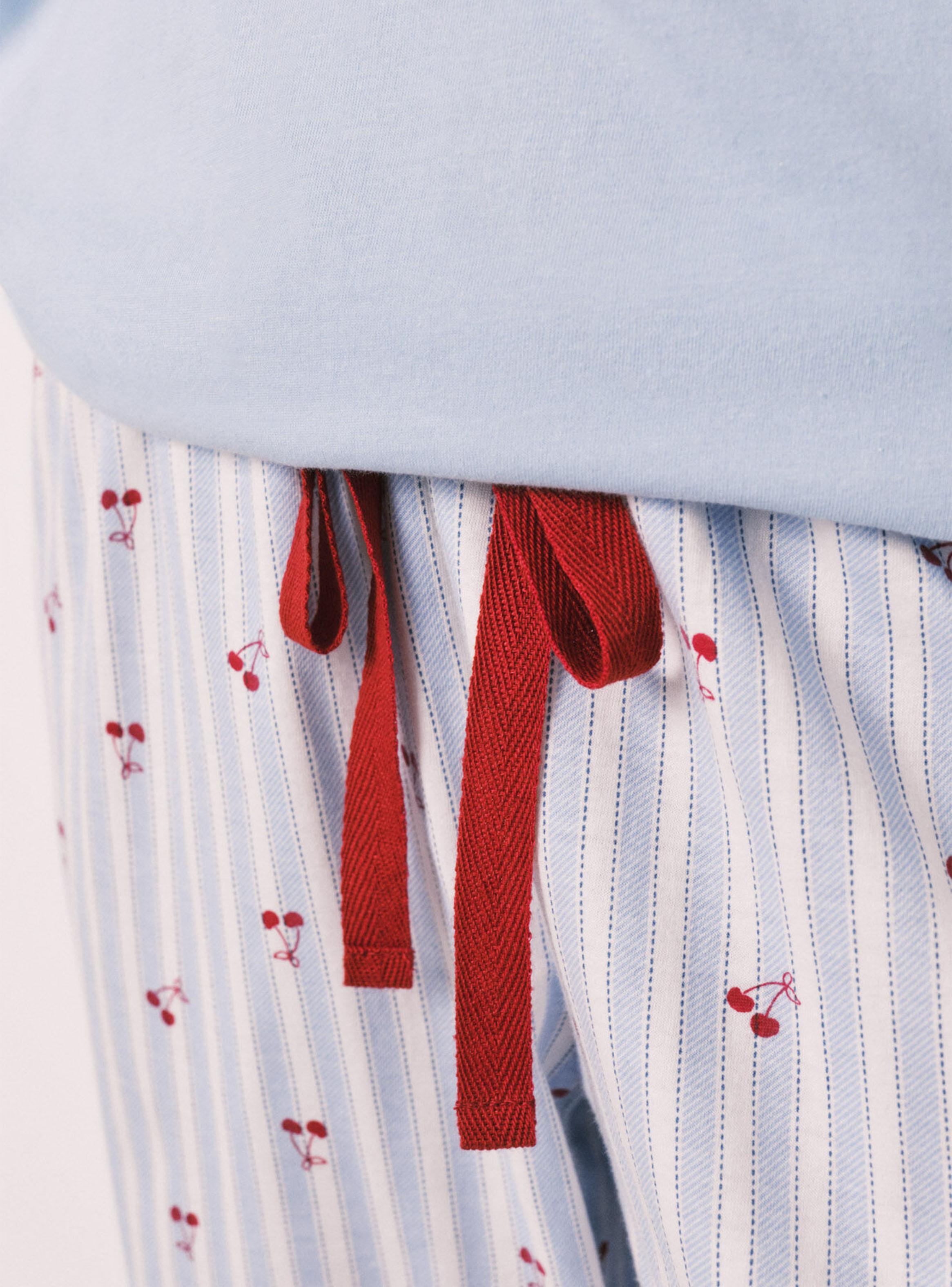 Pijama Largo Algodón Mickey Cherry-3