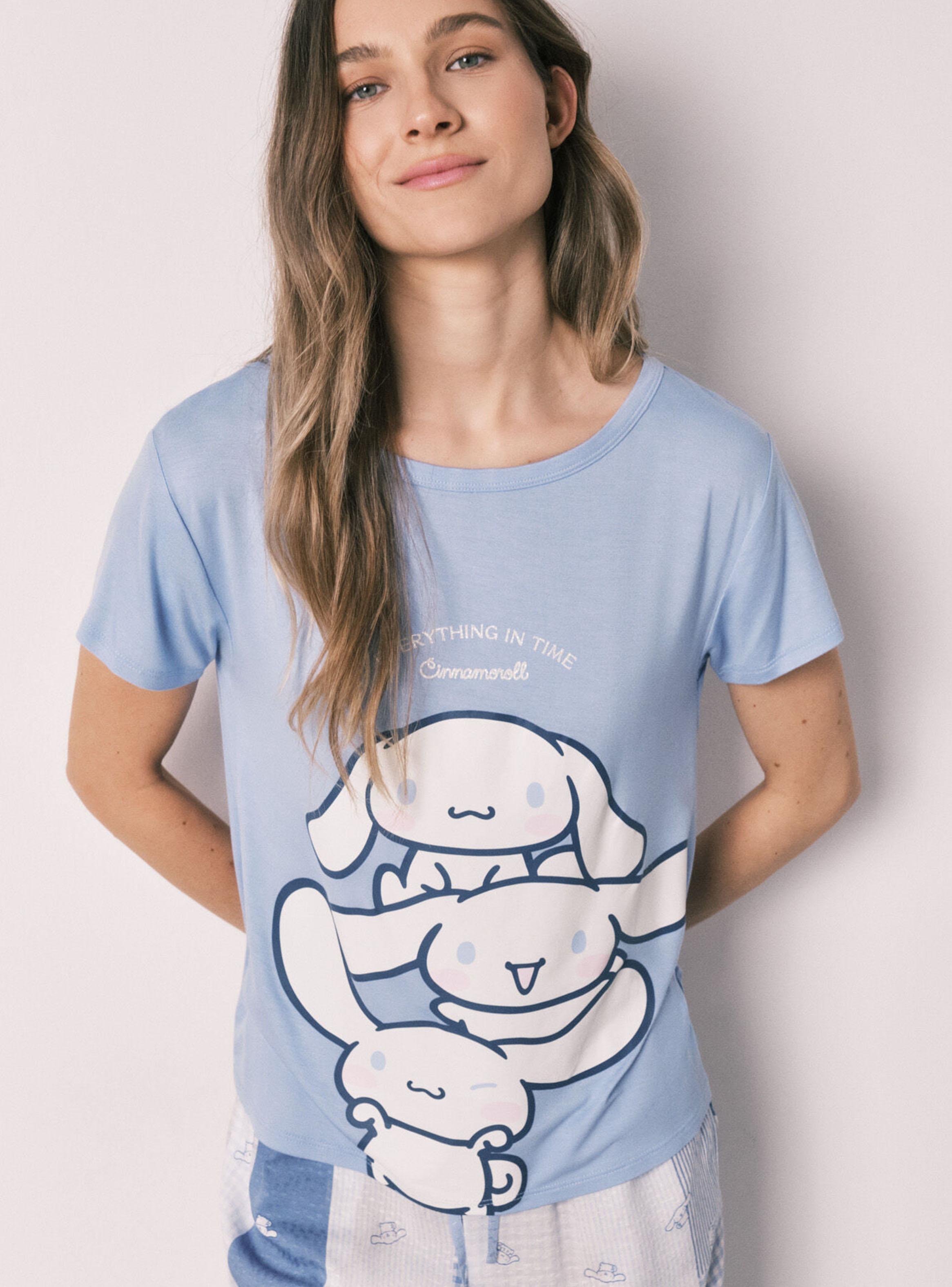 Pijama Largo Cinnamoroll Patchwork-2